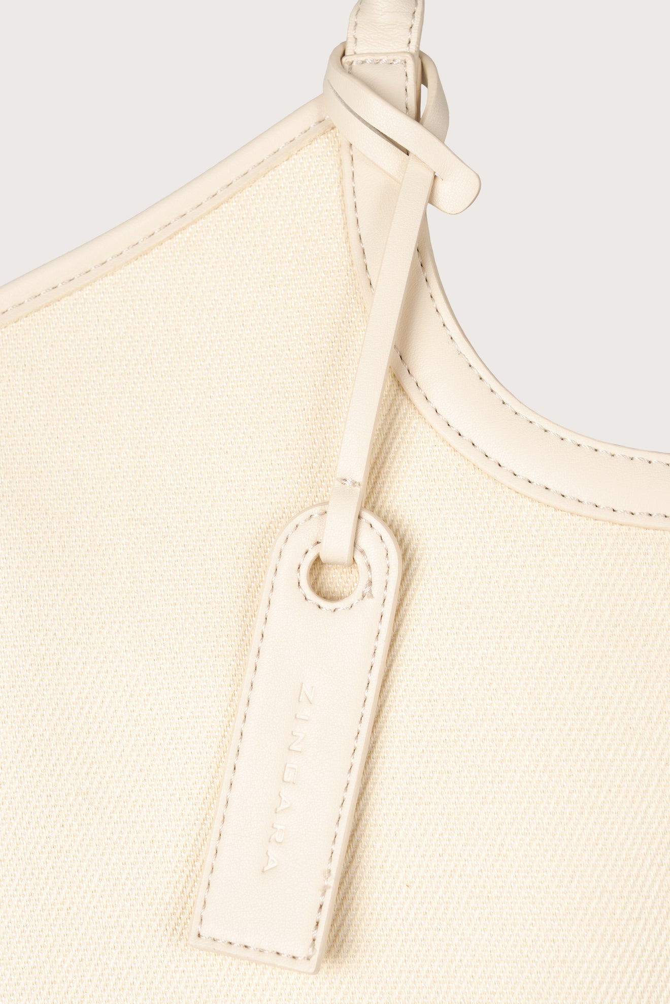 Bolsa Tote Clásica Crema