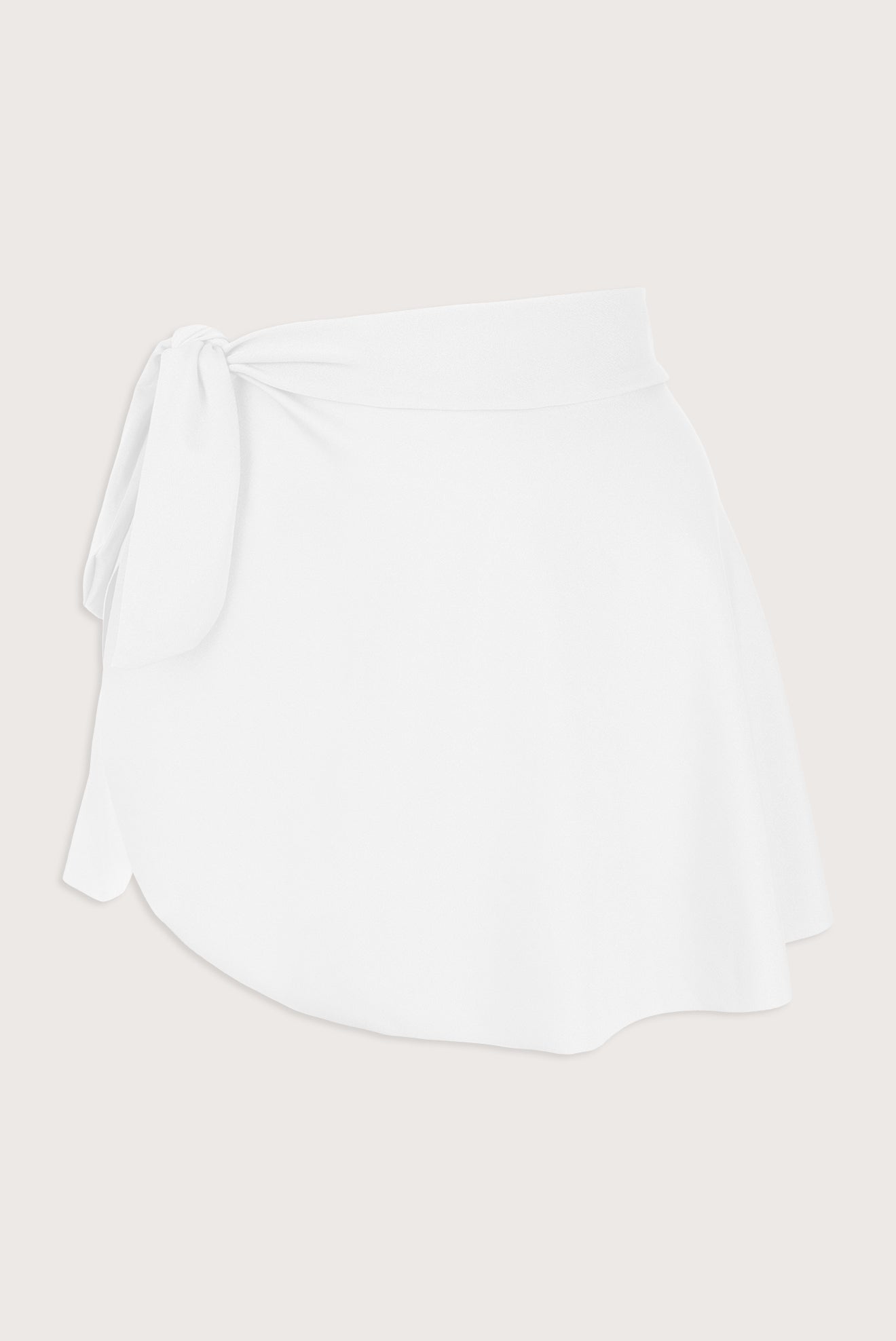 Ivory White Knot Sarong