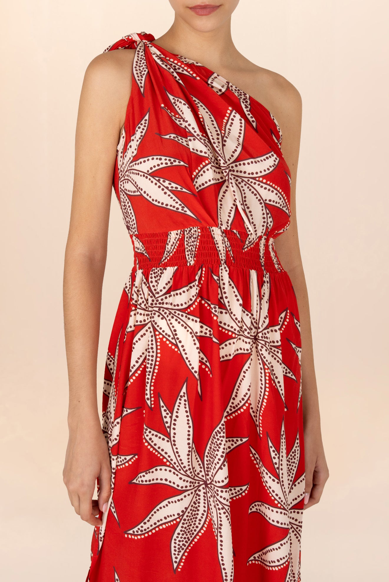 Nimes Printed Long Dress