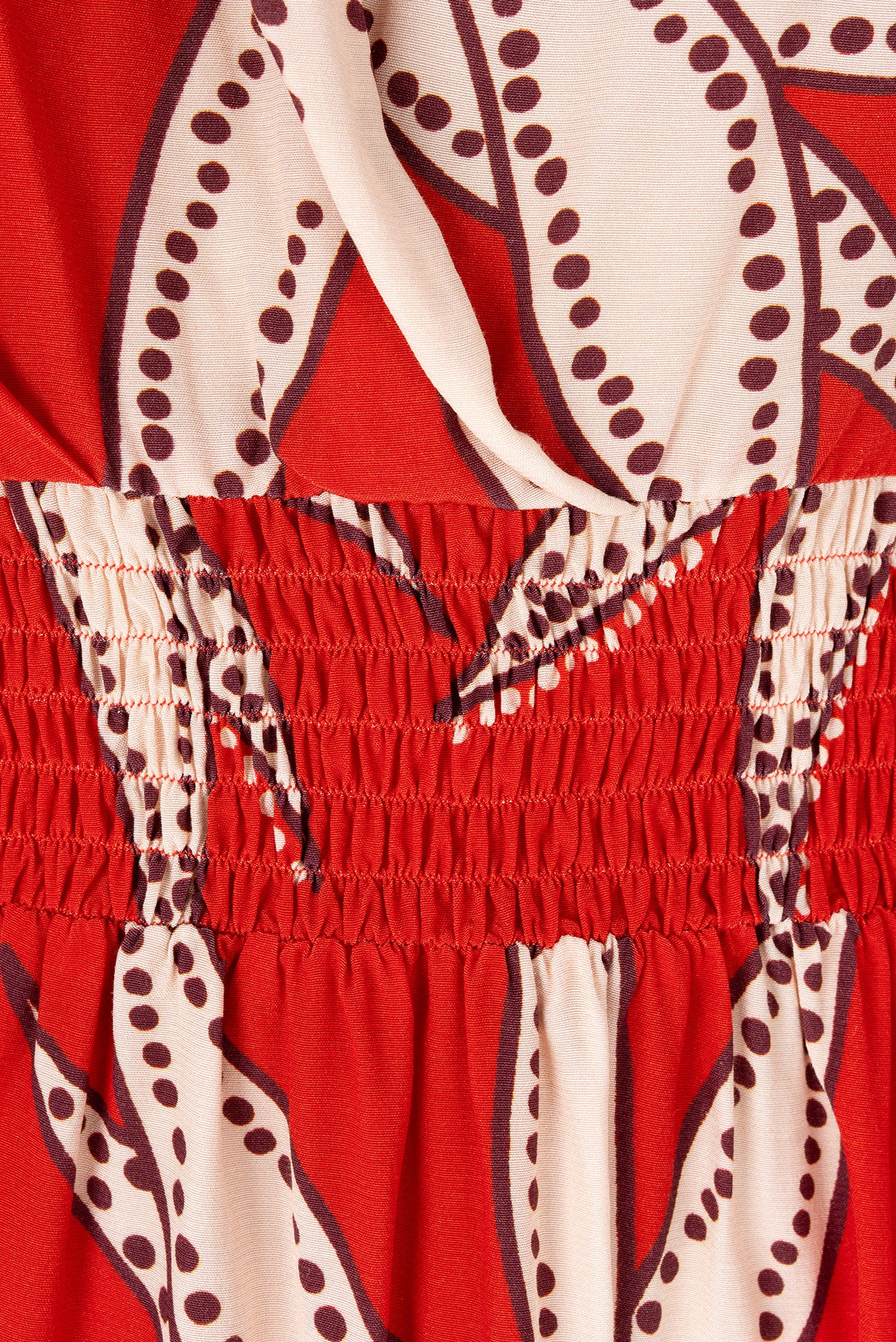 Nimes Printed Long Dress