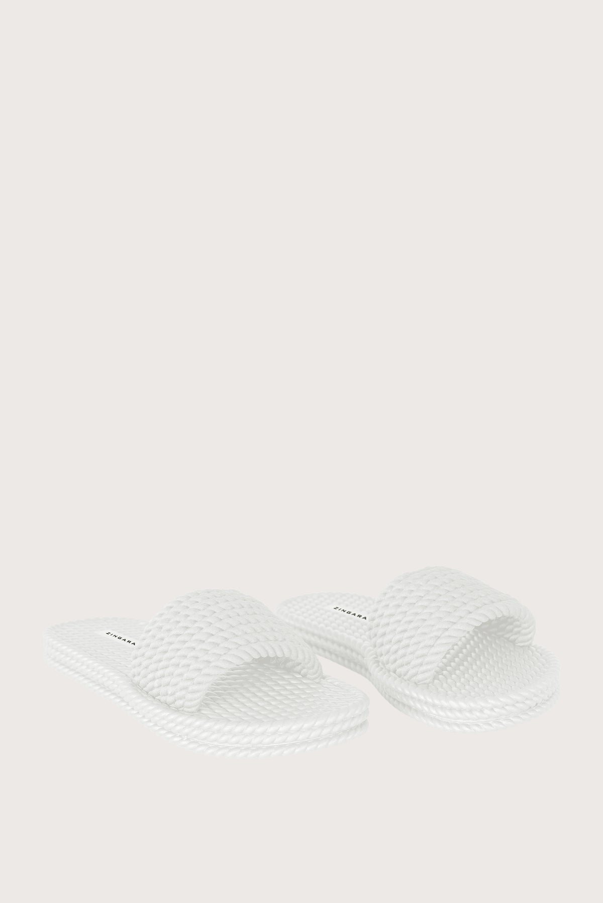 White Rope Sandals - Nautical Style & Minimalist Design