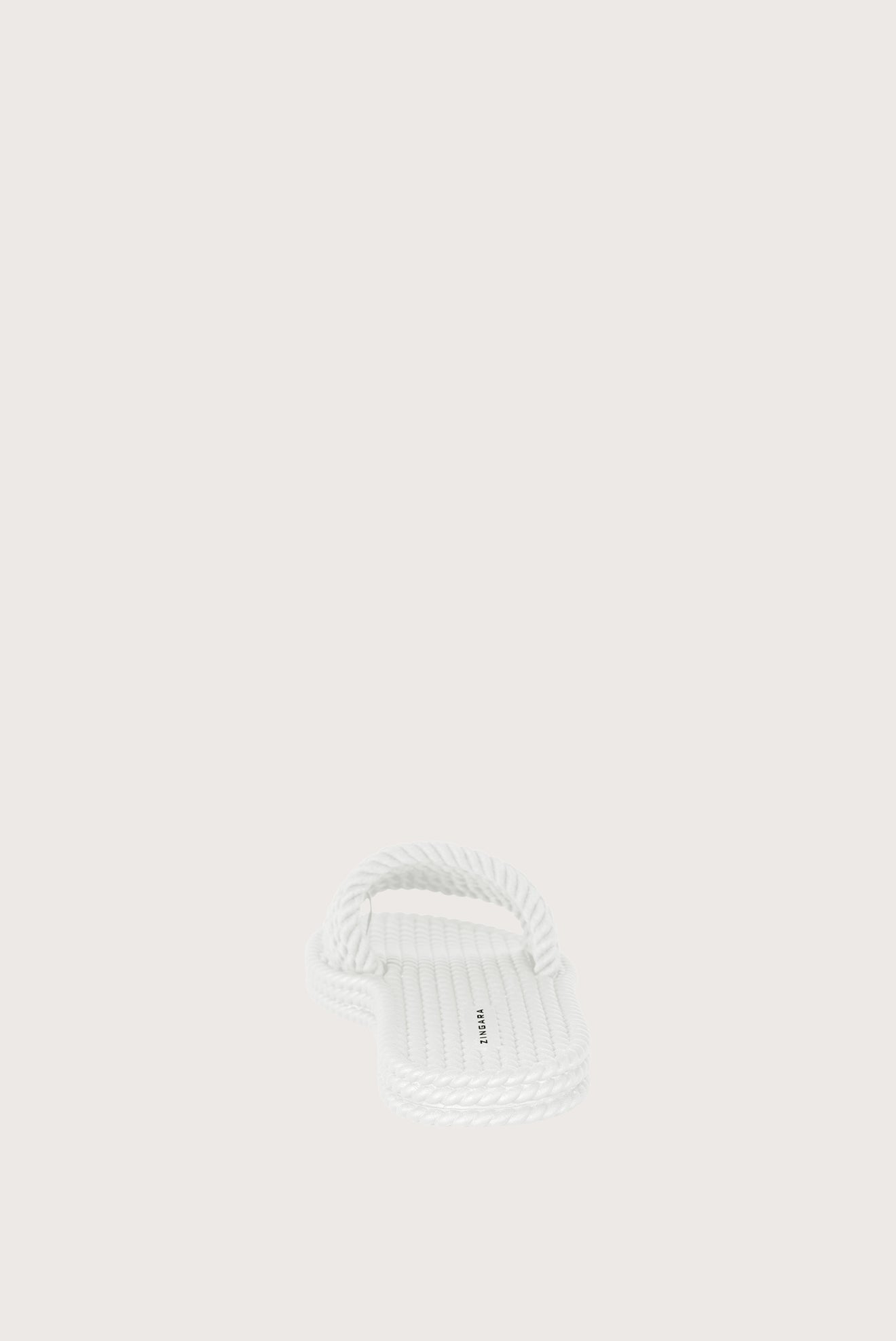 Rope Sandals White