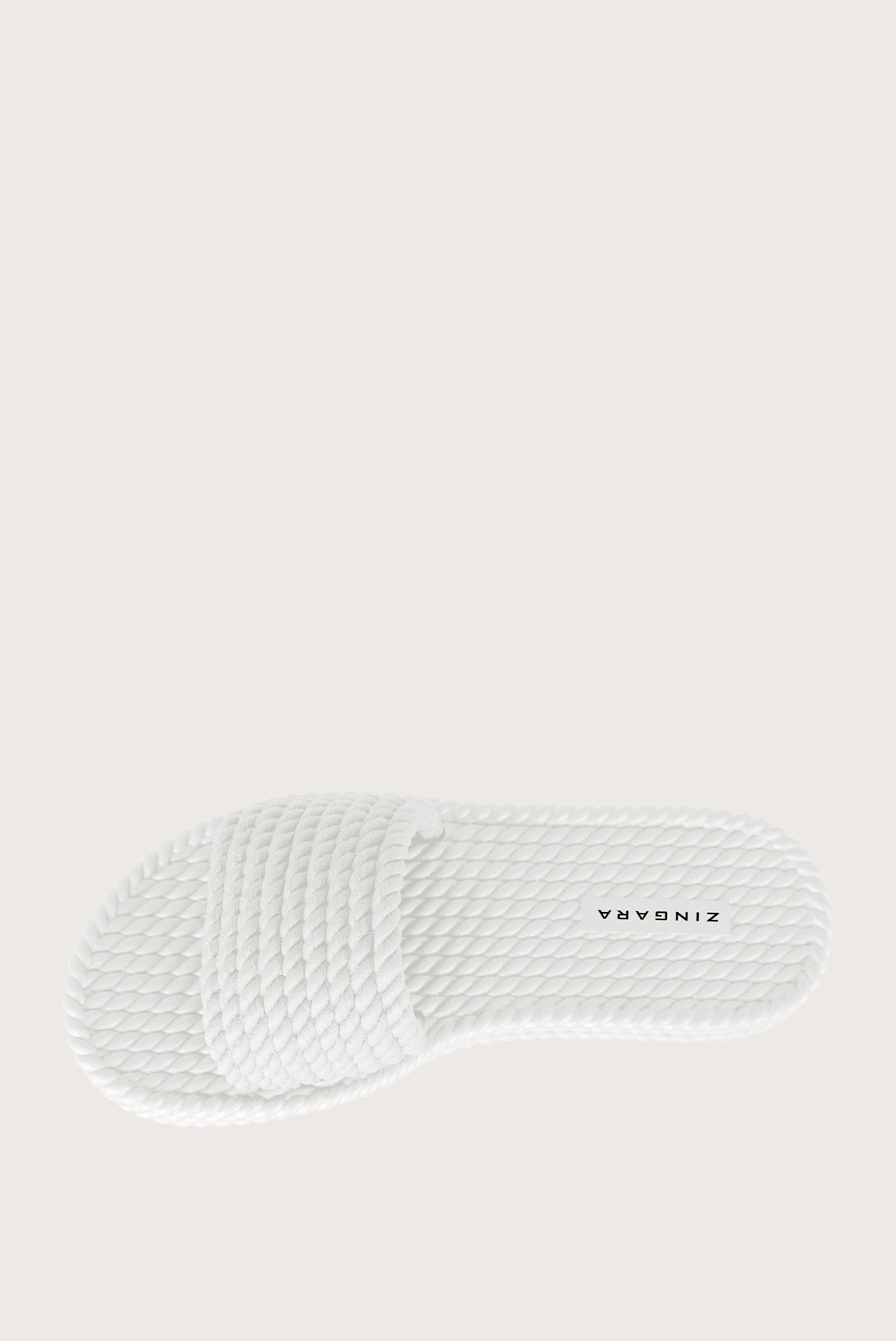 Rope Sandals White