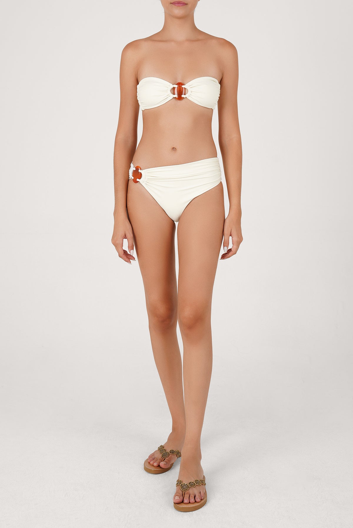 Accessory High-Waisted Bottom Off-White