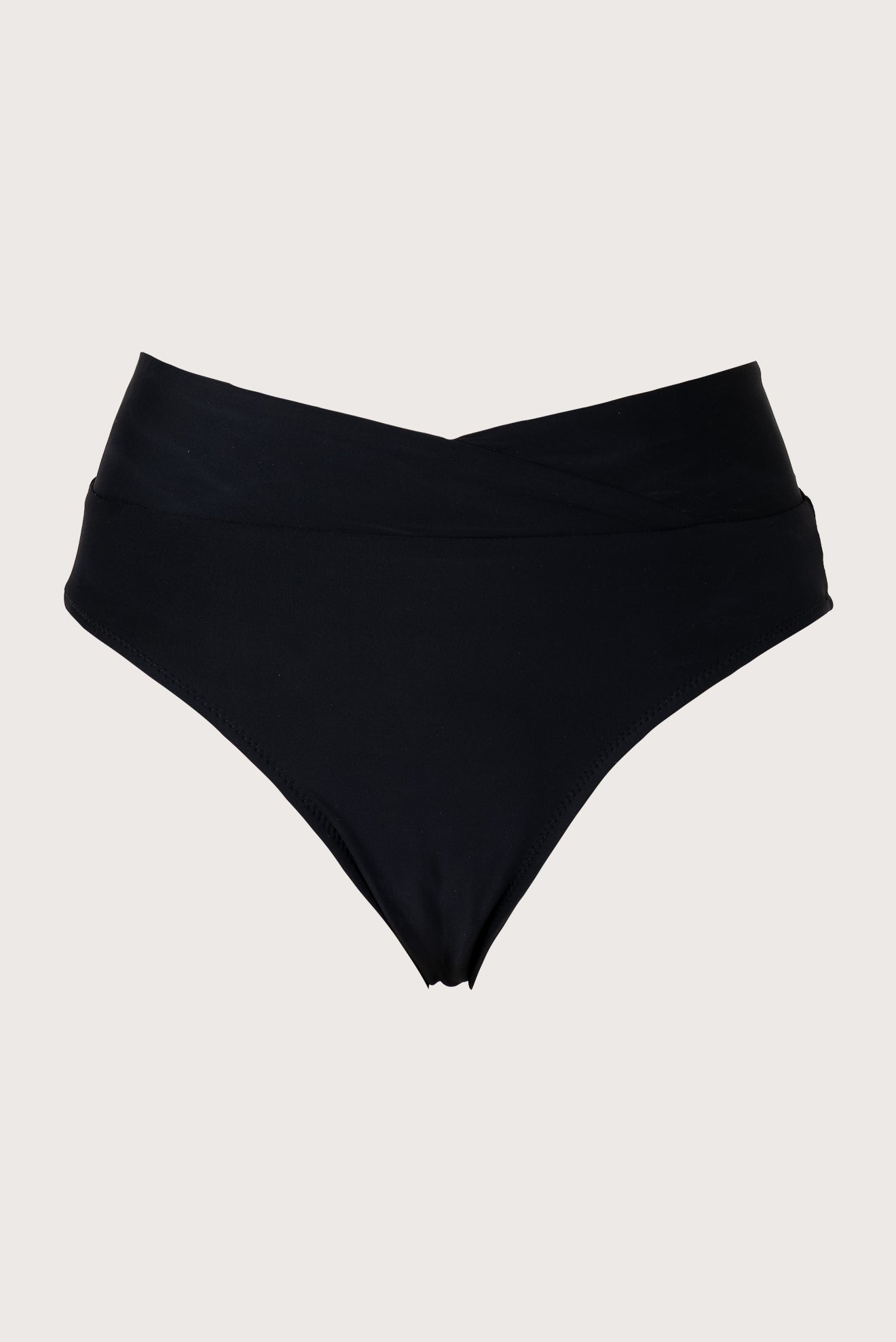 Calzón Alto Faja Ilhabela Negro