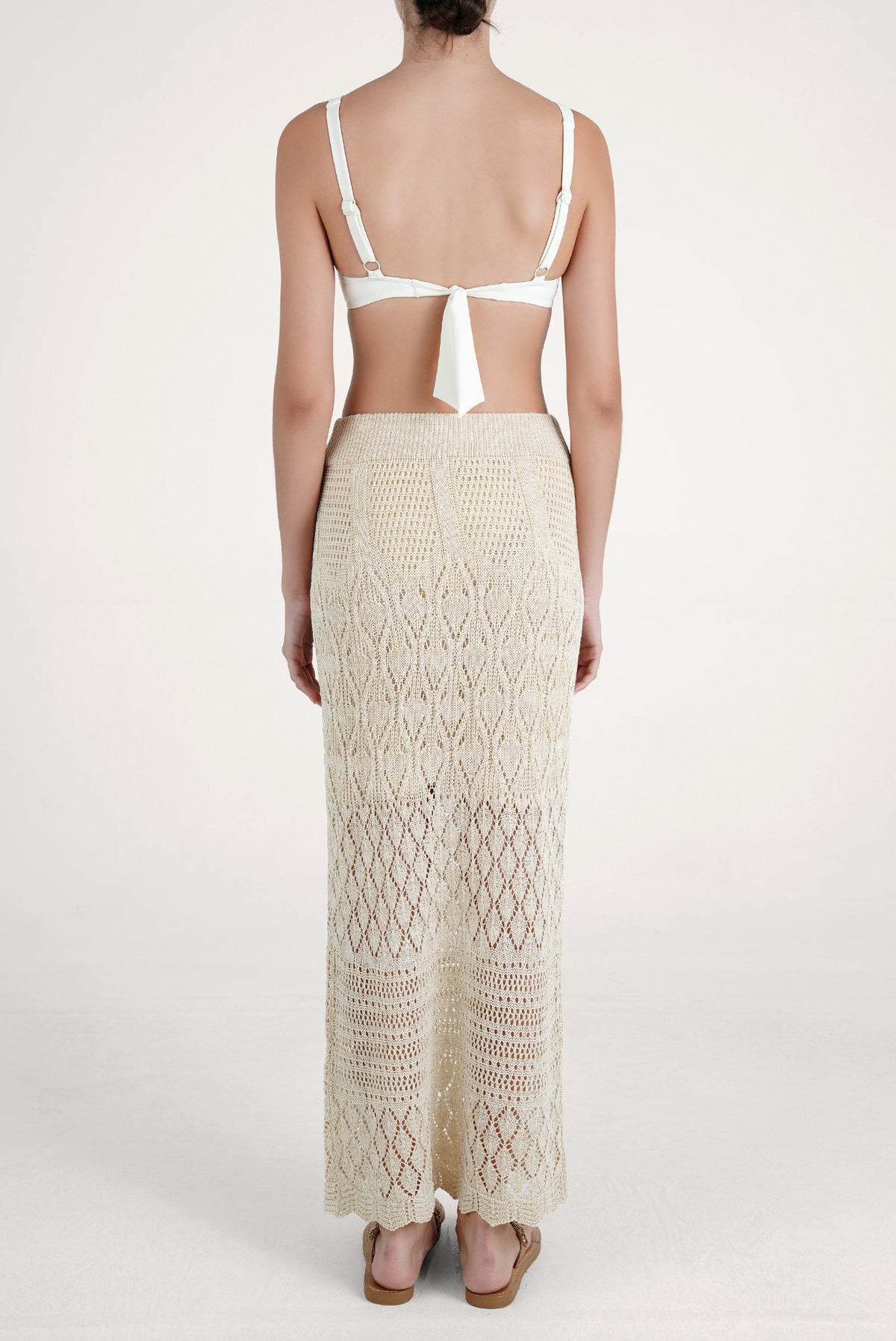 Caraiba Long Skirt Gold