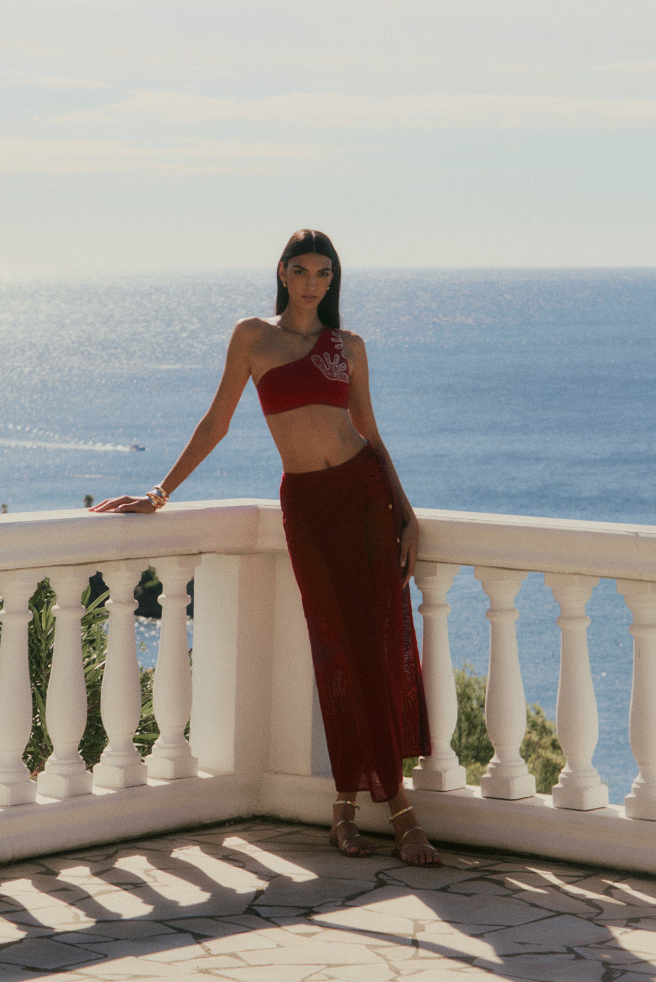 Caraiba Wine Pareo Skirt