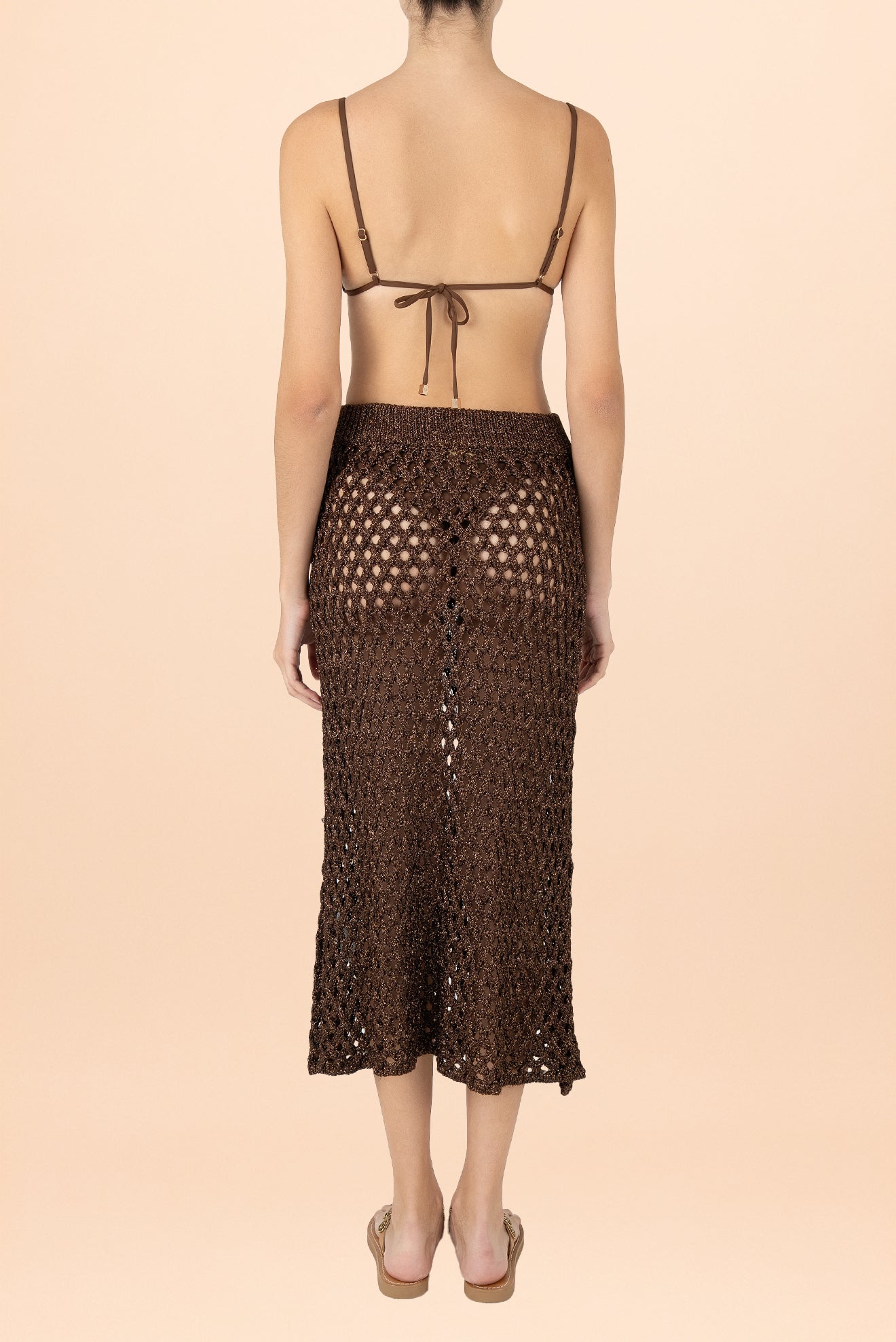 Falda Larga Calada Do Reis Café