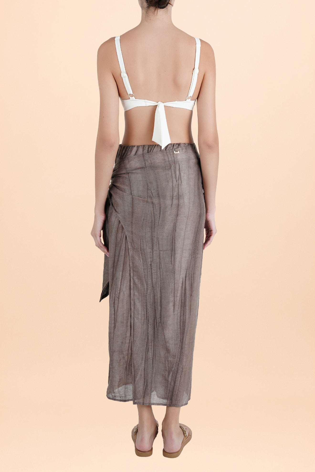 Long Skirt Brown