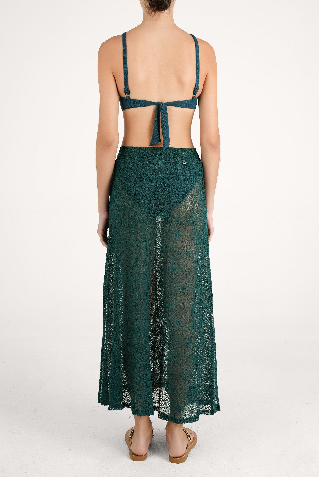 Vriesa Maxi Skirt Green