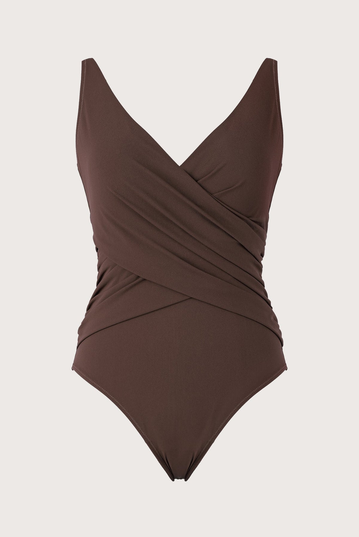 Chocolate Crossed One-Piece