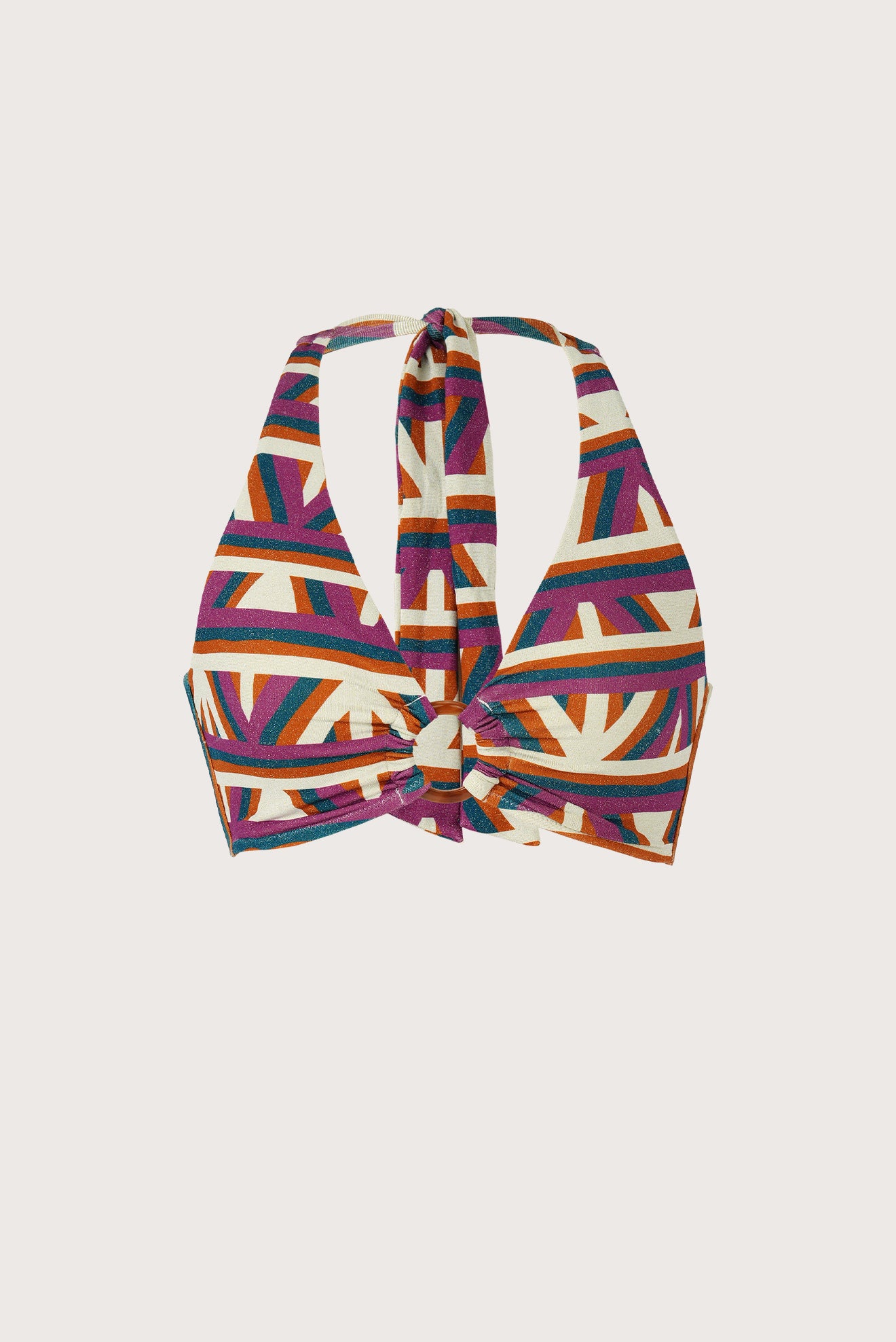 Sahara Ring Halter Bikini Top