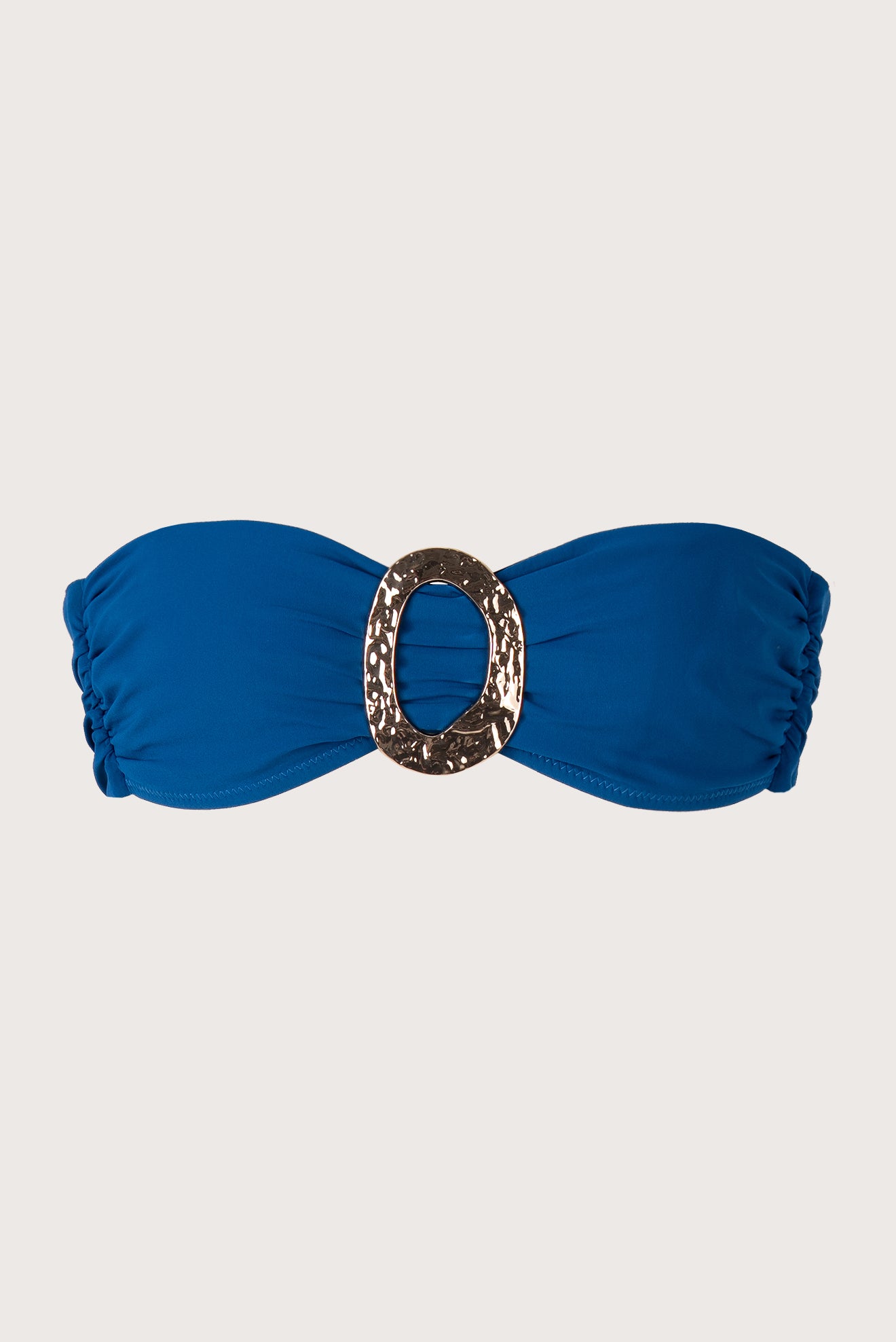 Top Bandeau Hebilla Paraty Azul