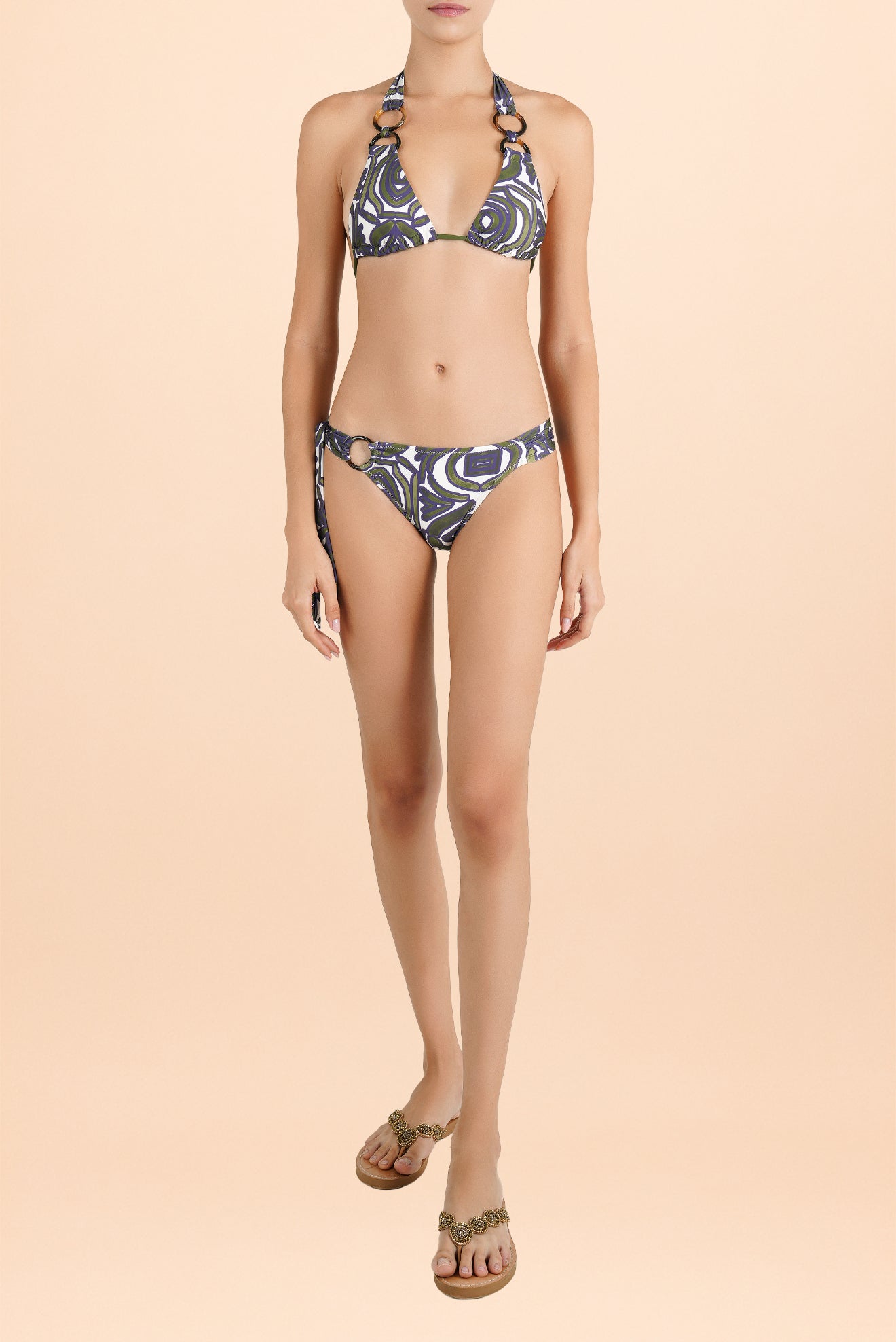 Ceiba Halter Rings Top