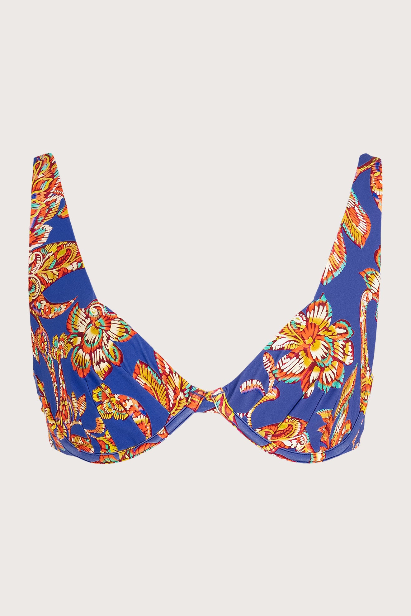 Top Corsetero Tableado Floresta