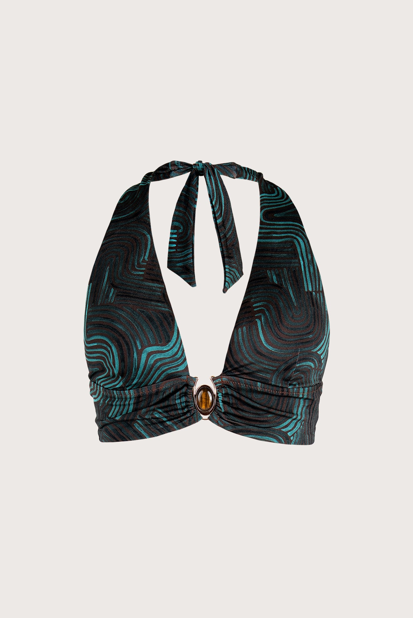 Top Halter Avío Cacao