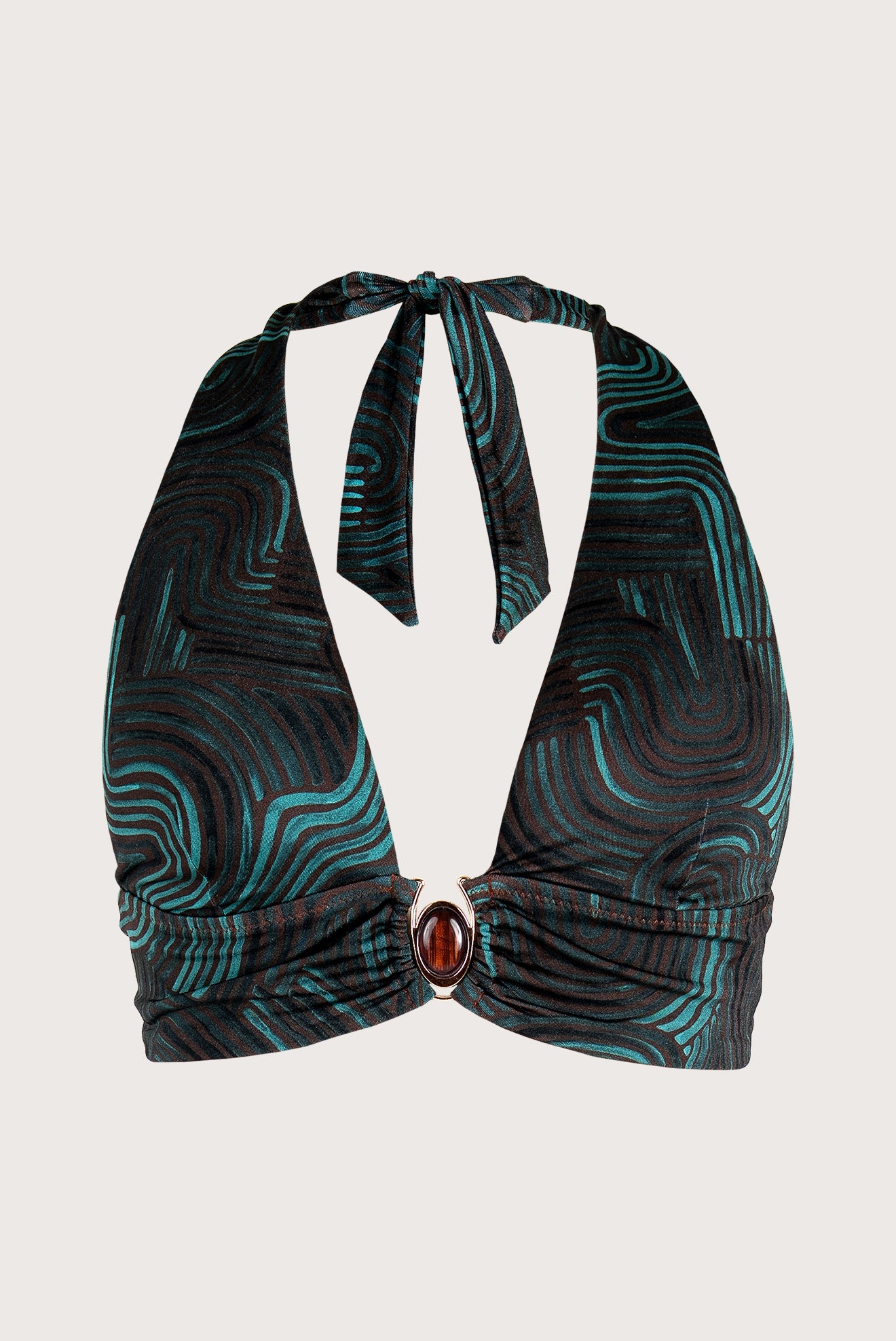 Top Halter Avío Cacao