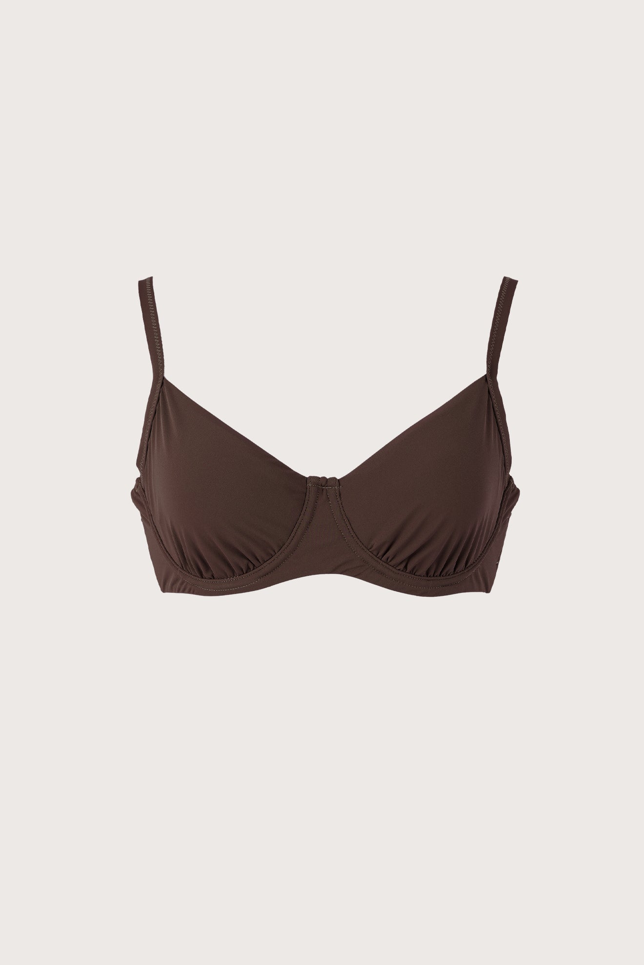 Underwire Corset Top Chocolate
