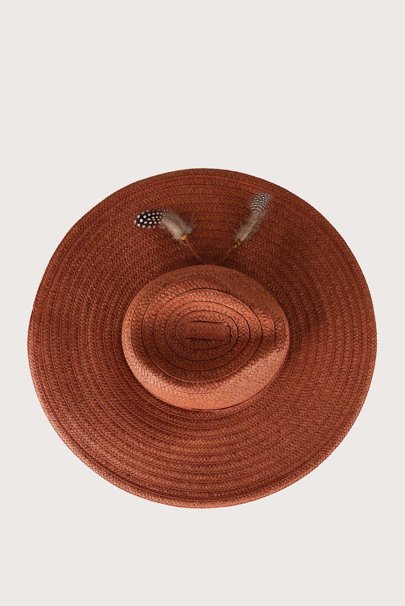 Sombrero Pluma Chocolate — foto 4