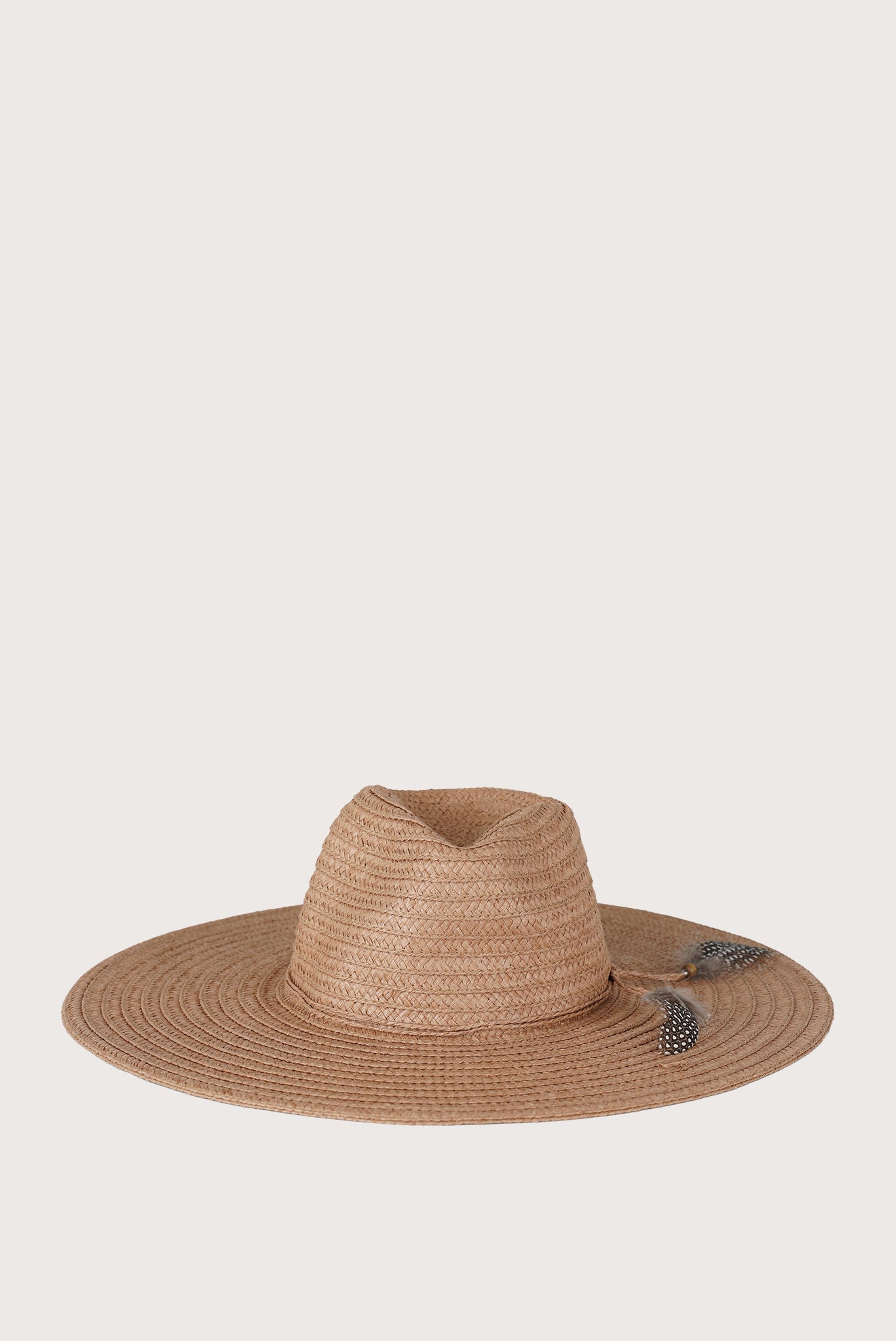 Sombrero Pluma Tostado
