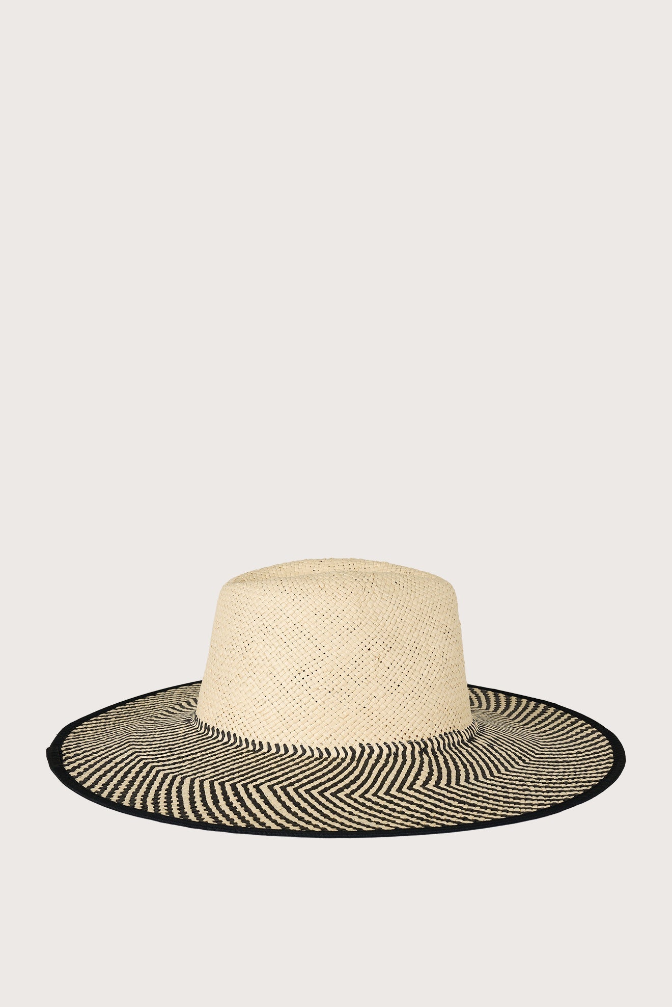 Sombrero Zayra Negro/Natural — foto 2