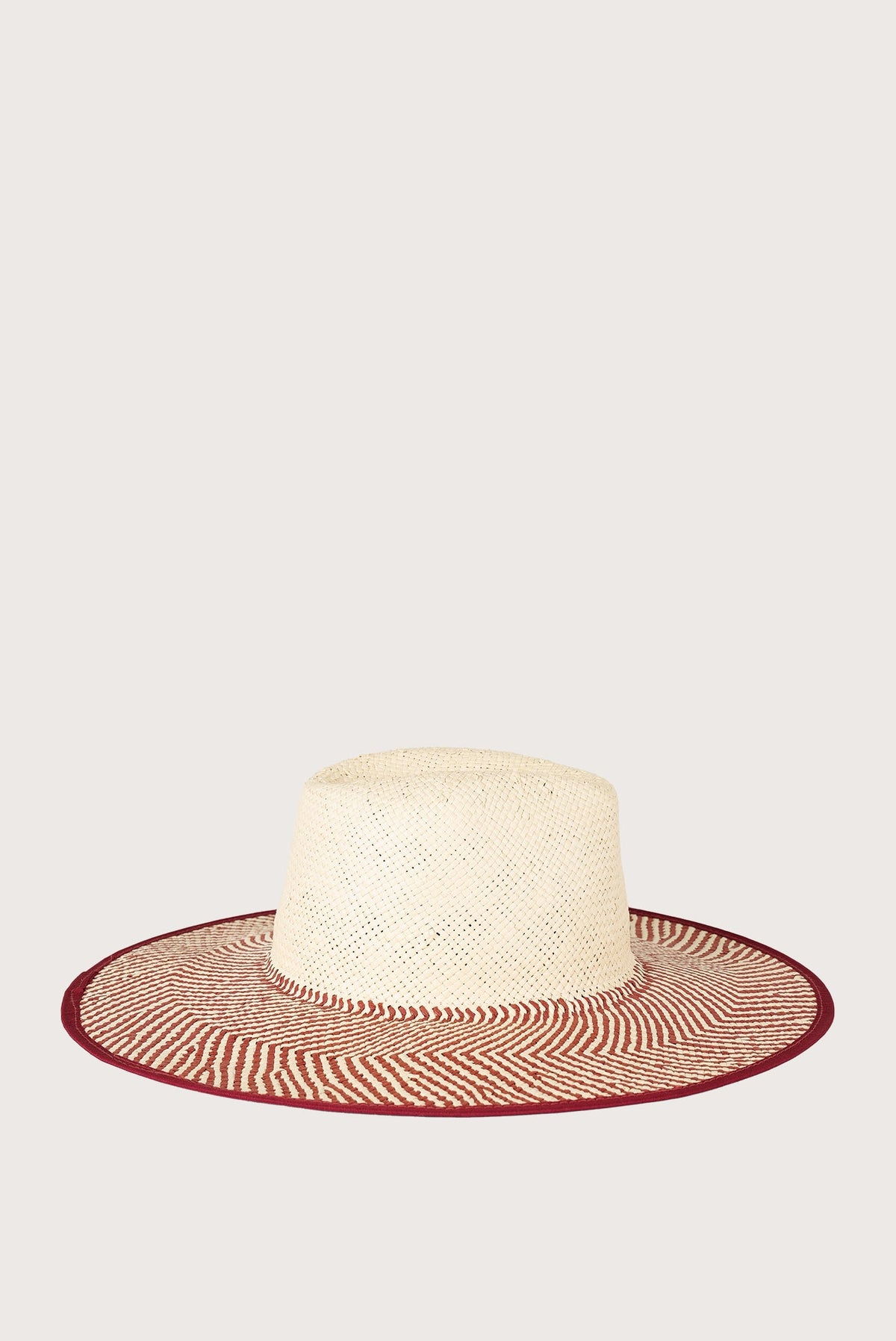 Sombrero Zayra Rojo/Natural — foto 2
