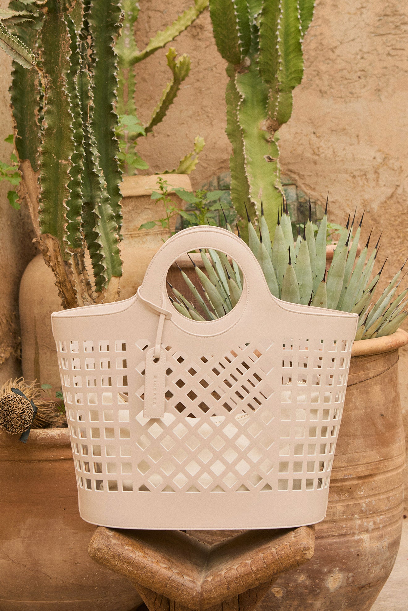 Bolsa Floresta Ivory