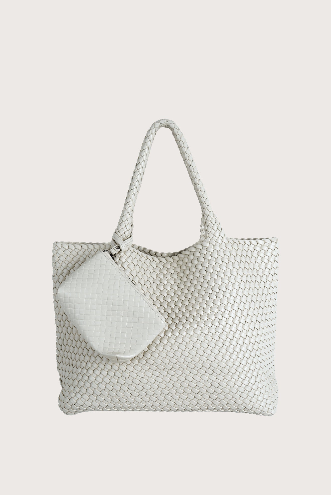 Bolsa Grande Nenufar Blanco