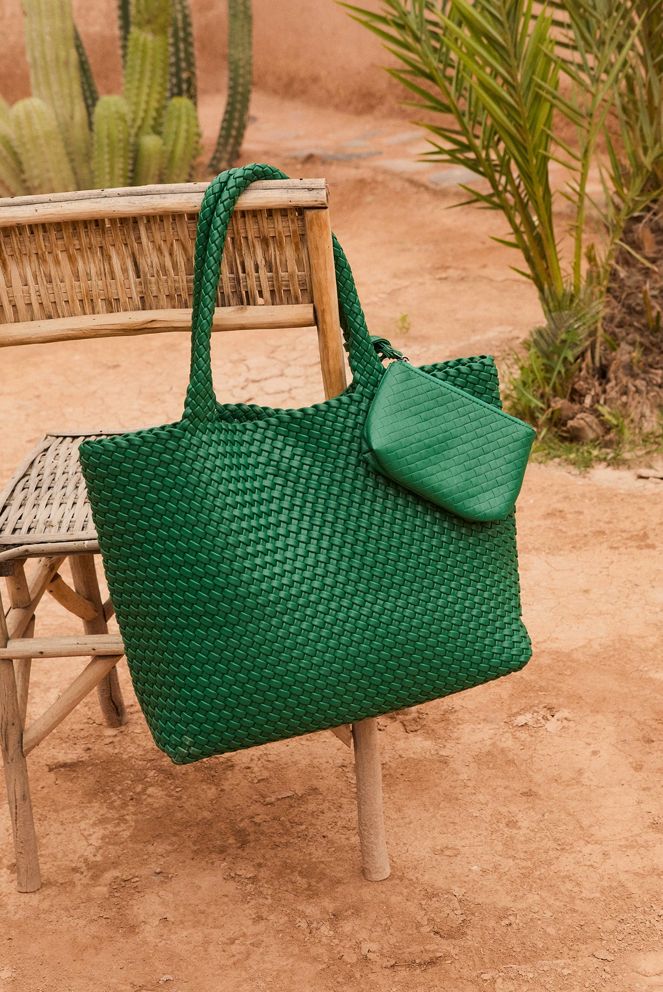 Bolsa Grande Nenufar Verde