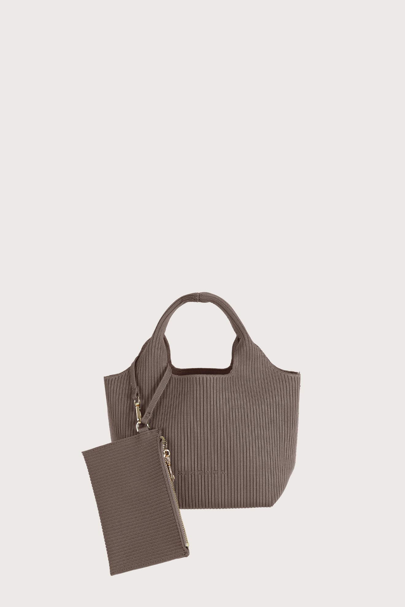 Bolsa Pequeña Satchel Café