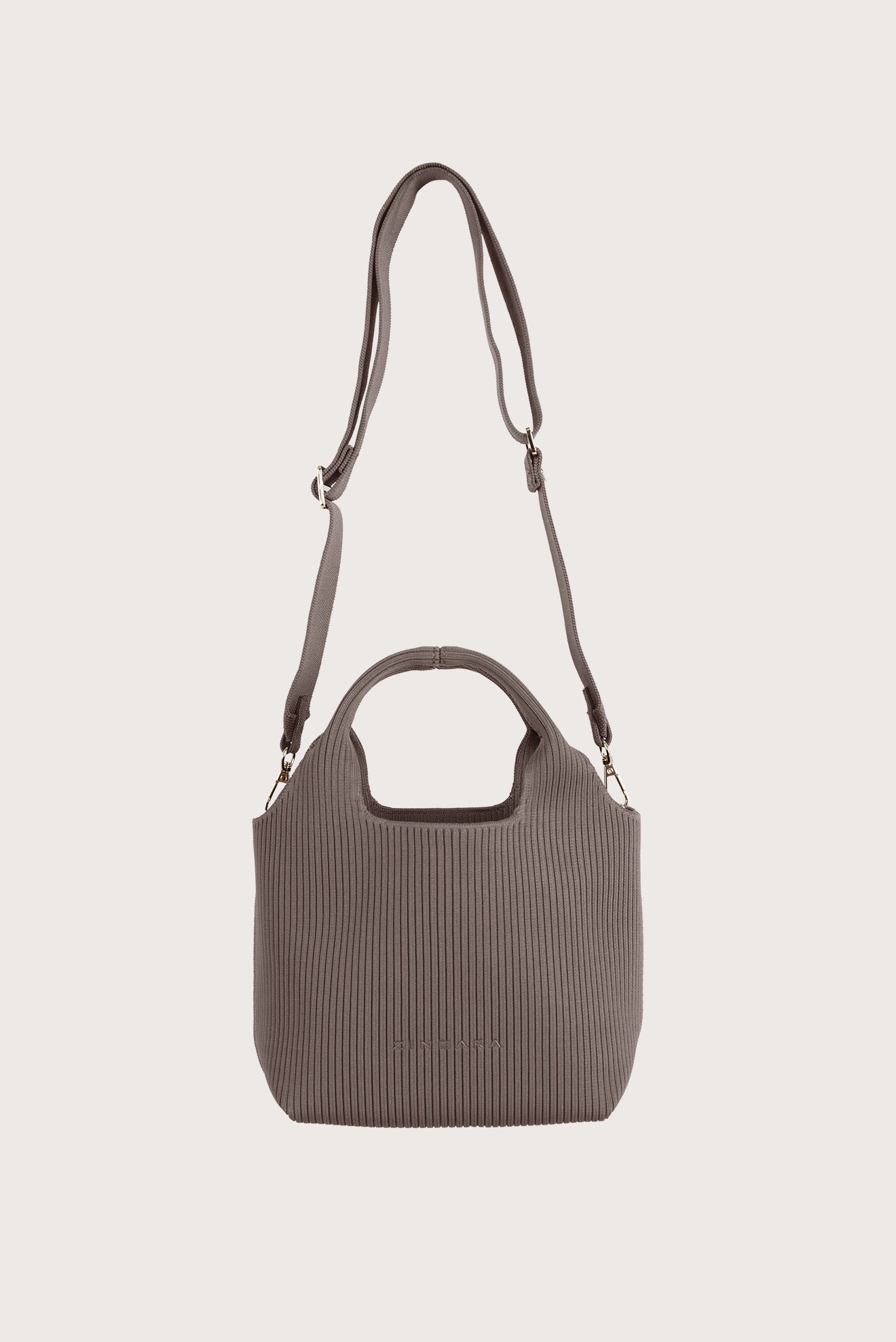 Bolsa Pequeña Satchel Café