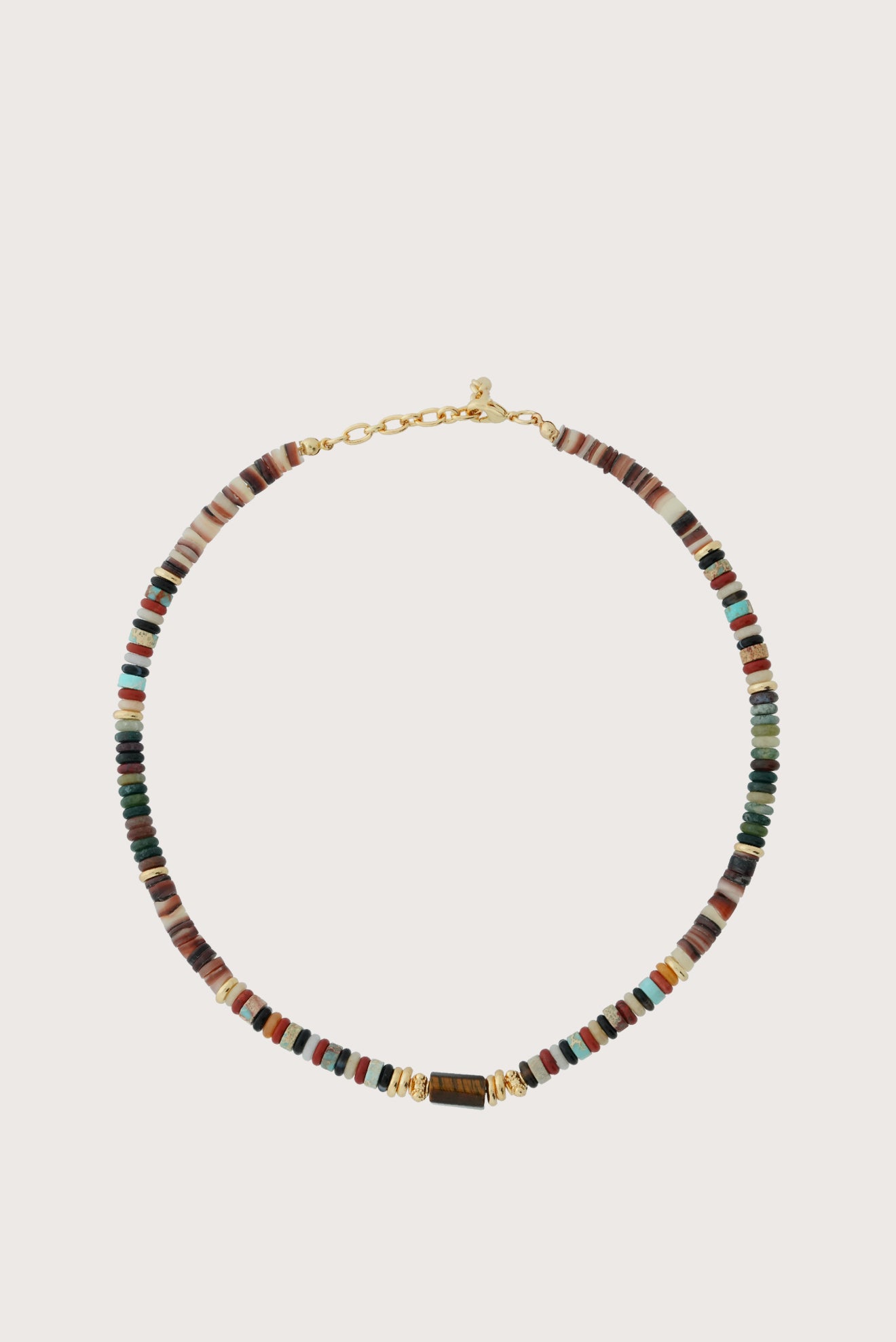 Collar de Piedras Multicolor