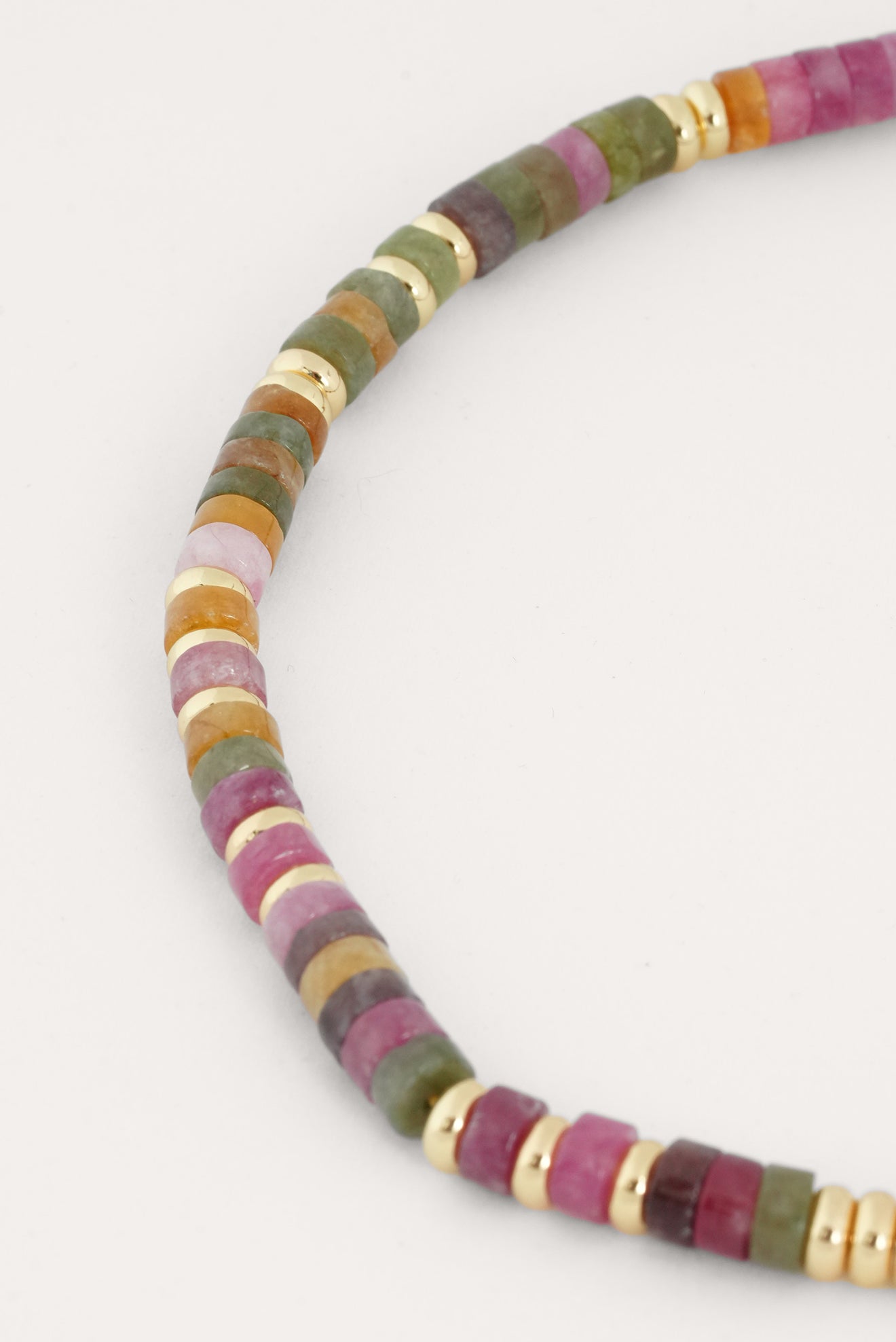Warm Striped Necklace