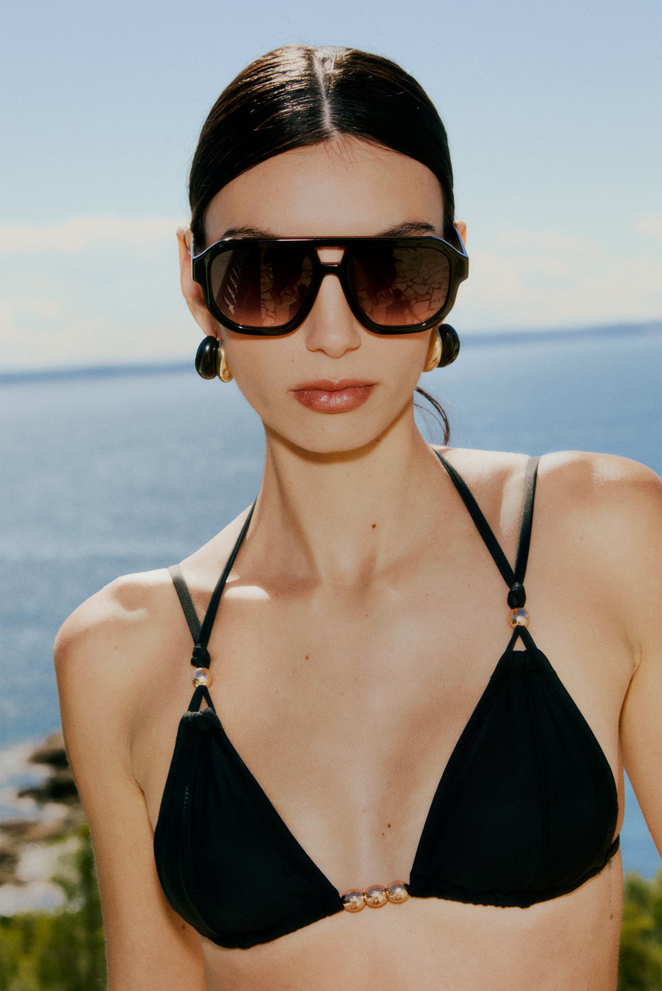 Black Cirila Sunglasses