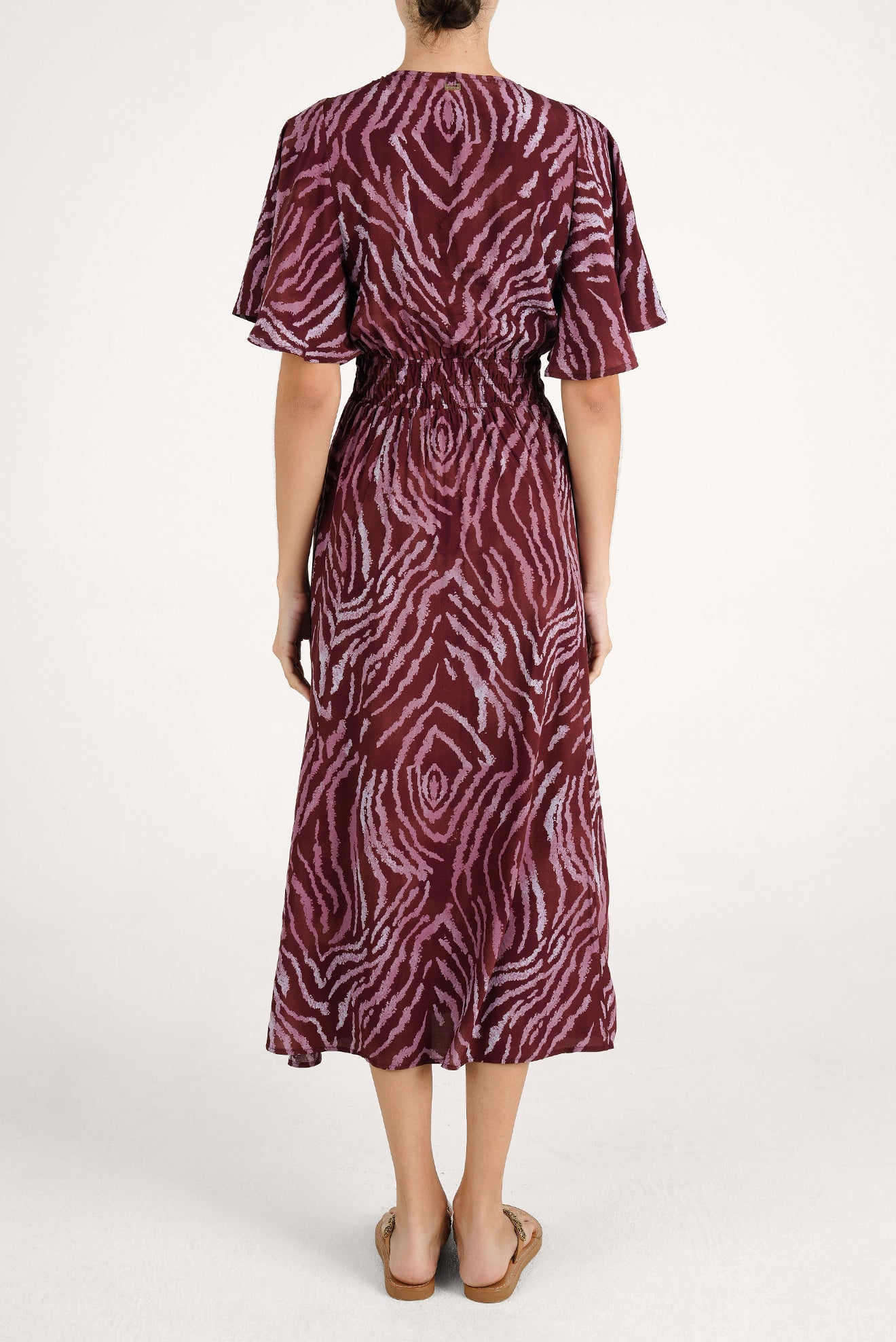 Zafira Long V-Dress