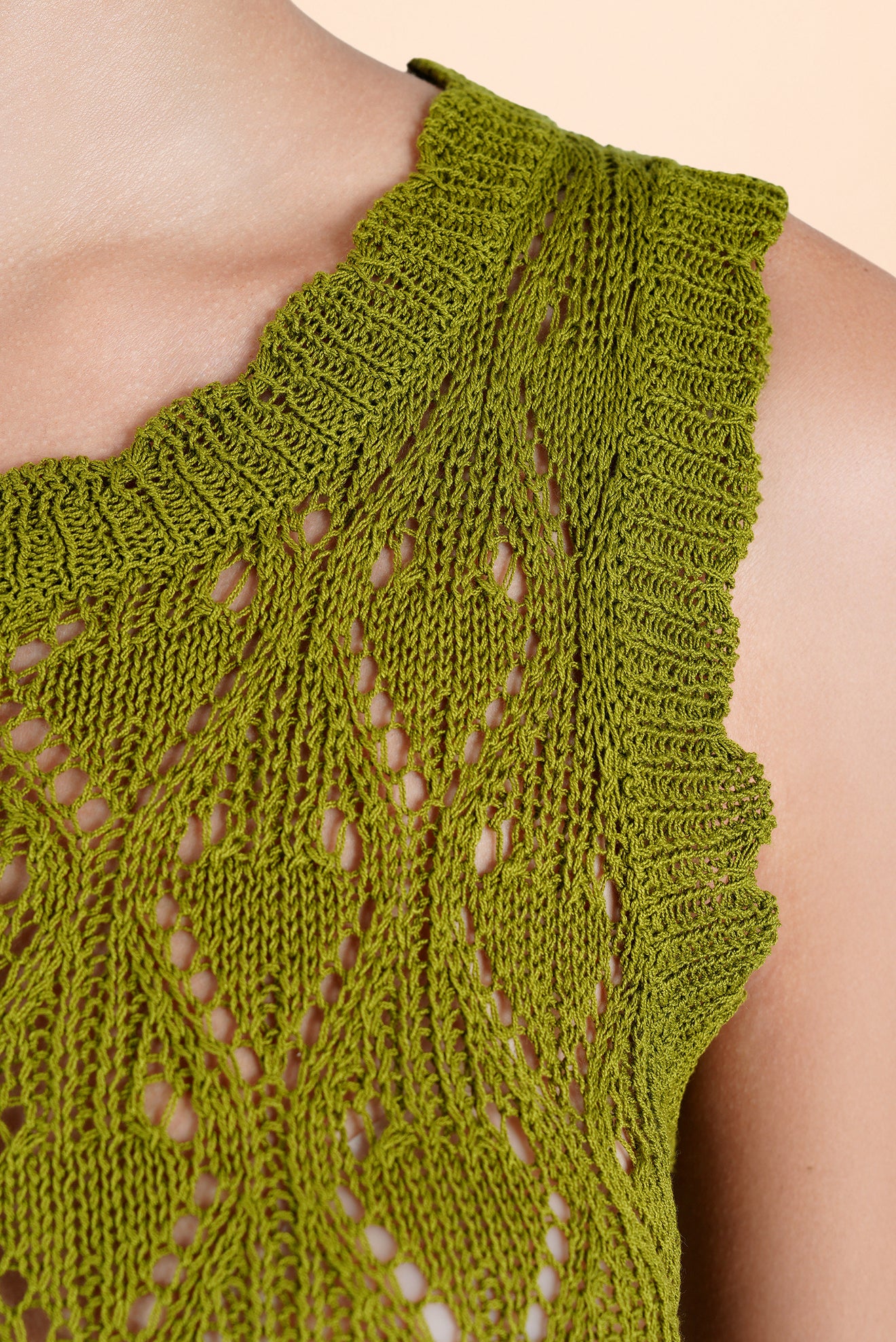 Top Crochet Caraiba Verde