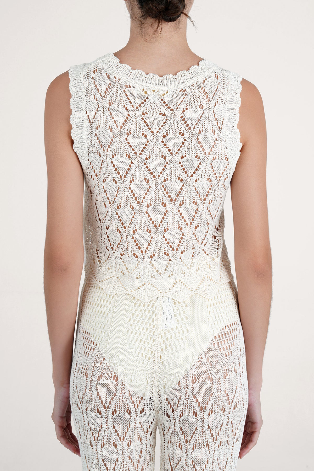 Caraiba Crochet Top Off-White