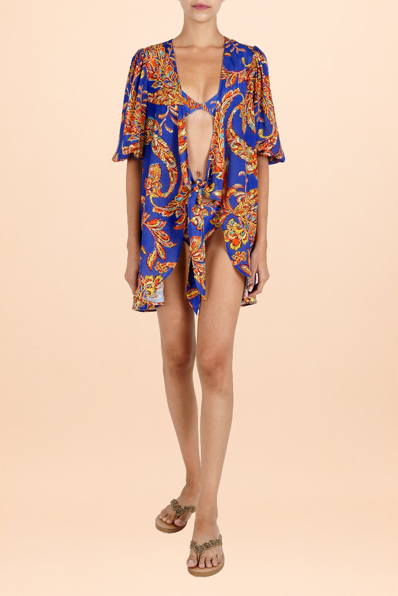 Cover Up Corto Floresta