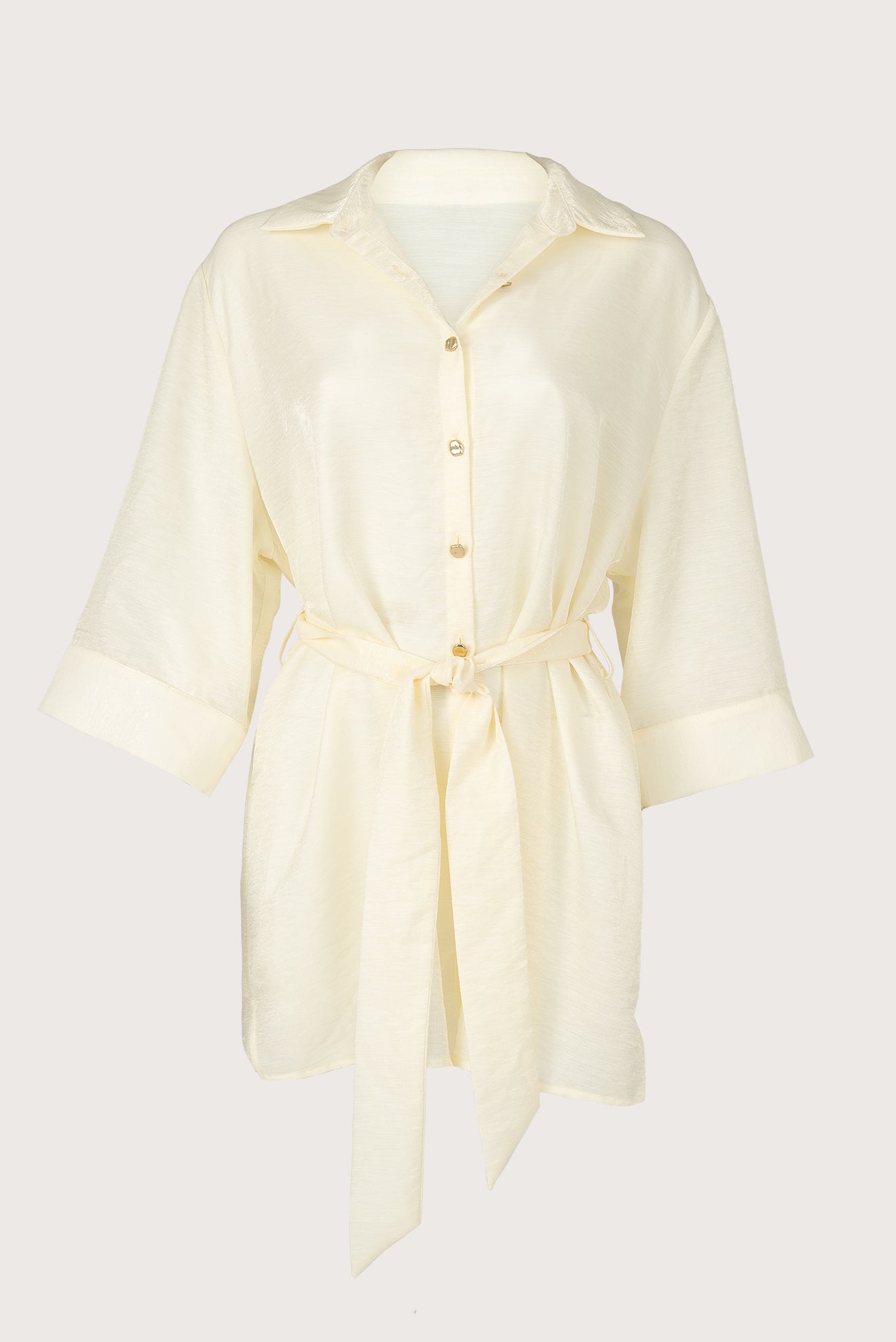 Ilhabella Long Shirt Cream
