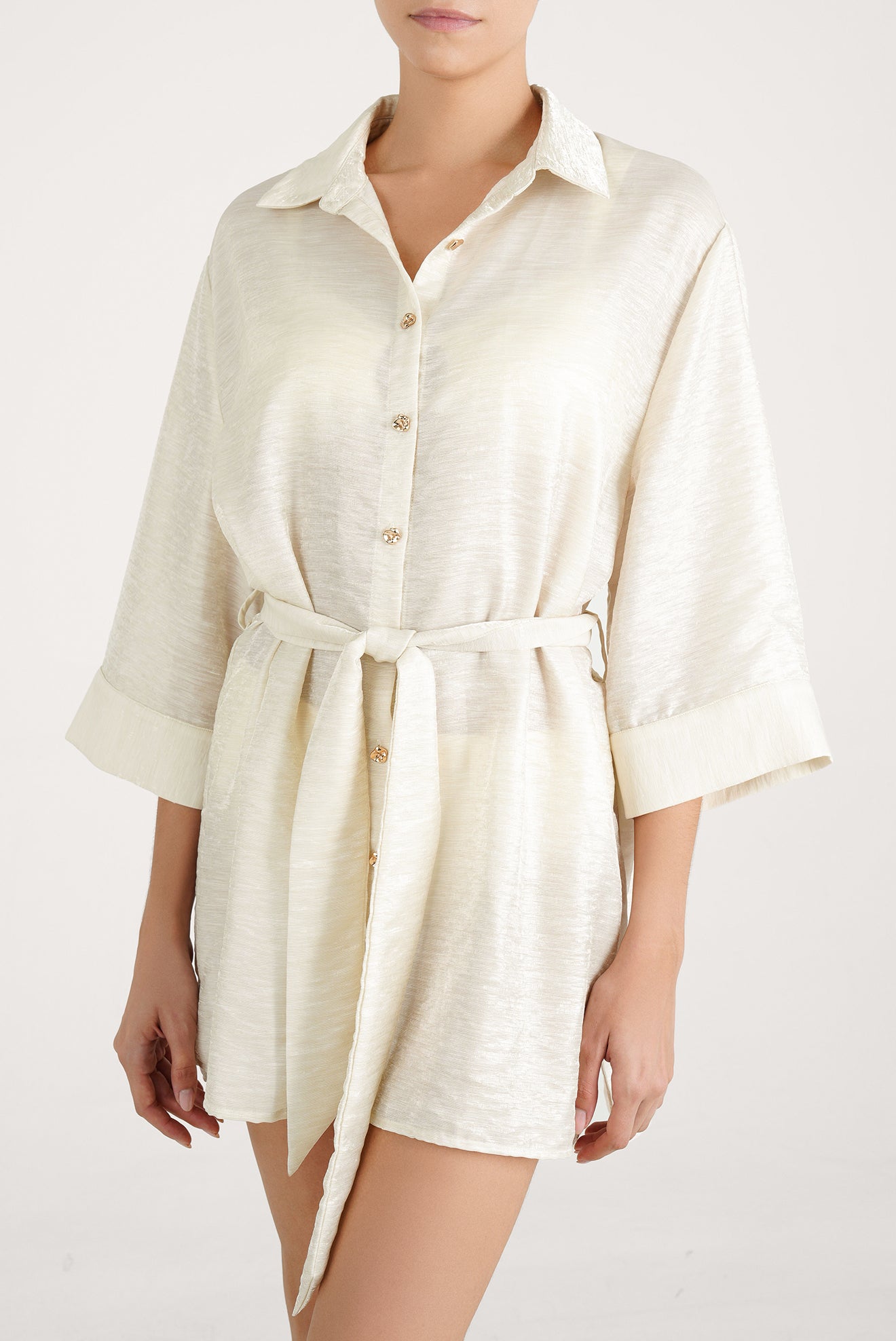 Ilhabella Long Shirt Cream