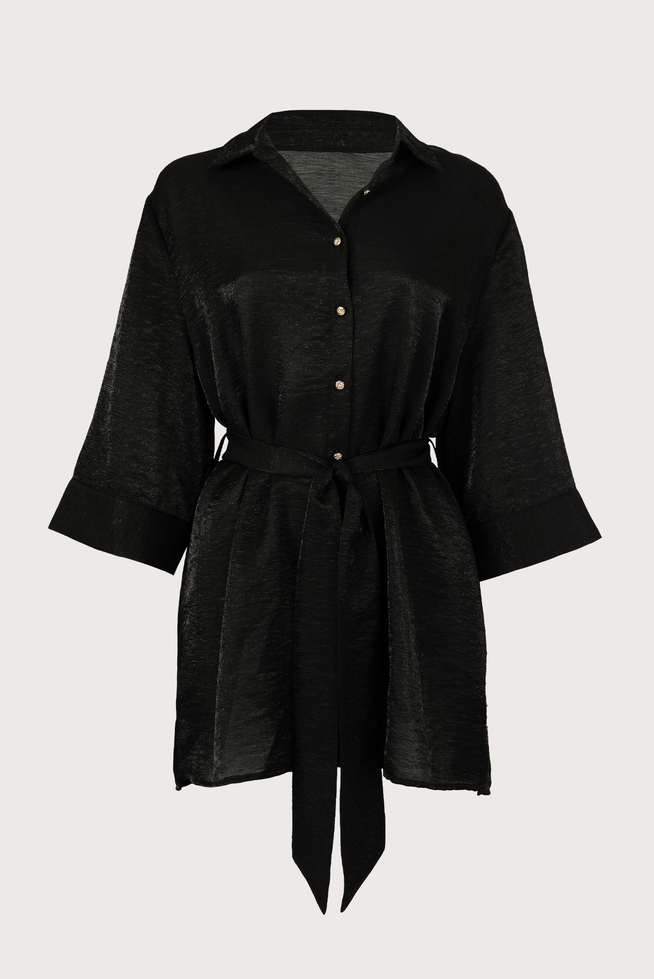 Ilhabella Long Shirt Black