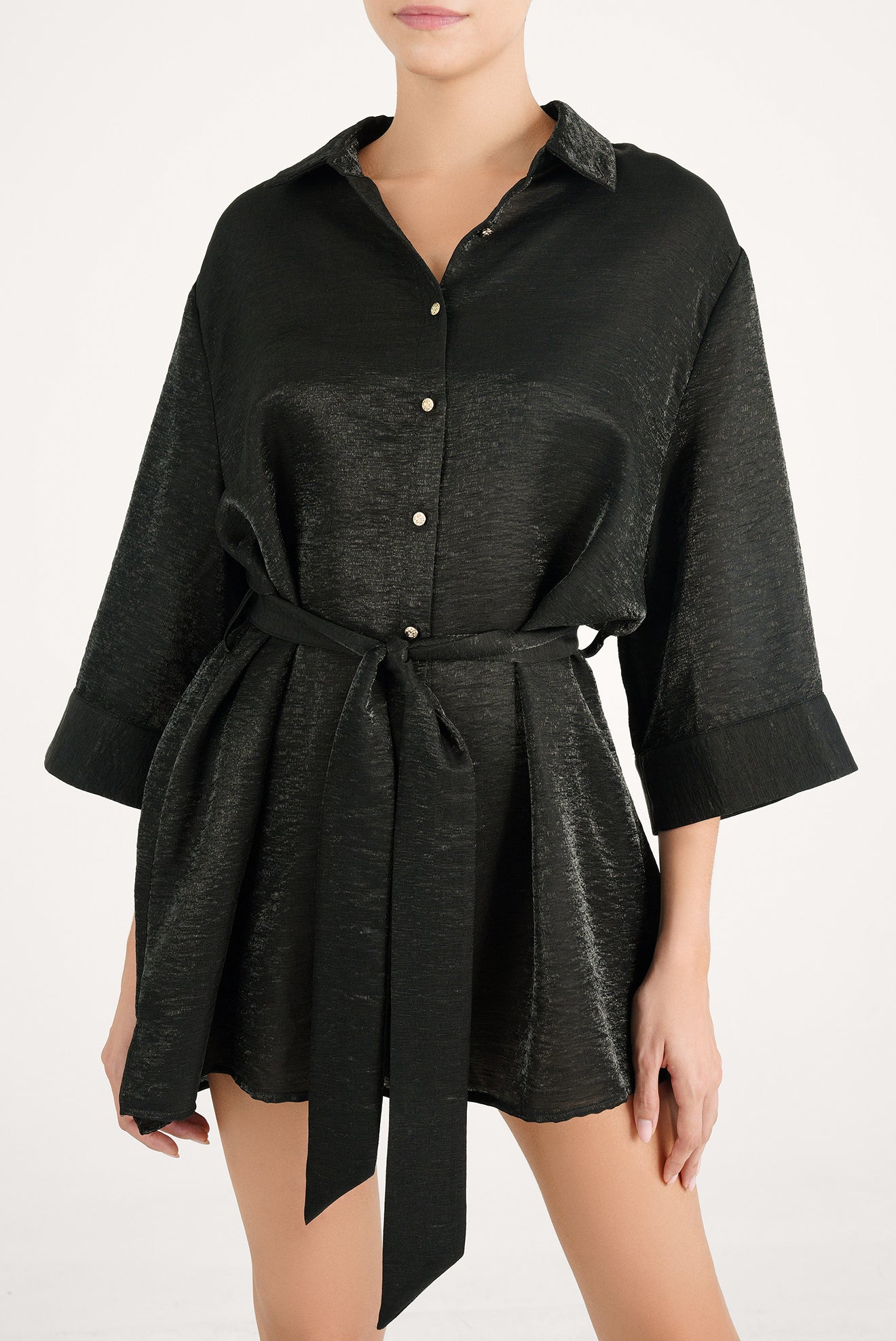 Ilhabella Long Shirt Black
