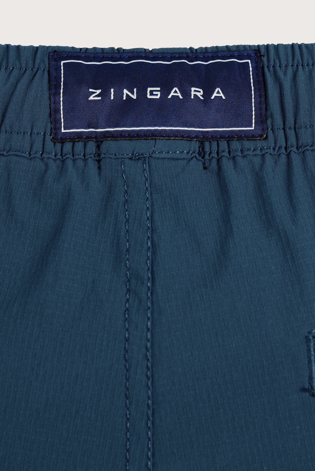 Short Caballero Texturizado Azul