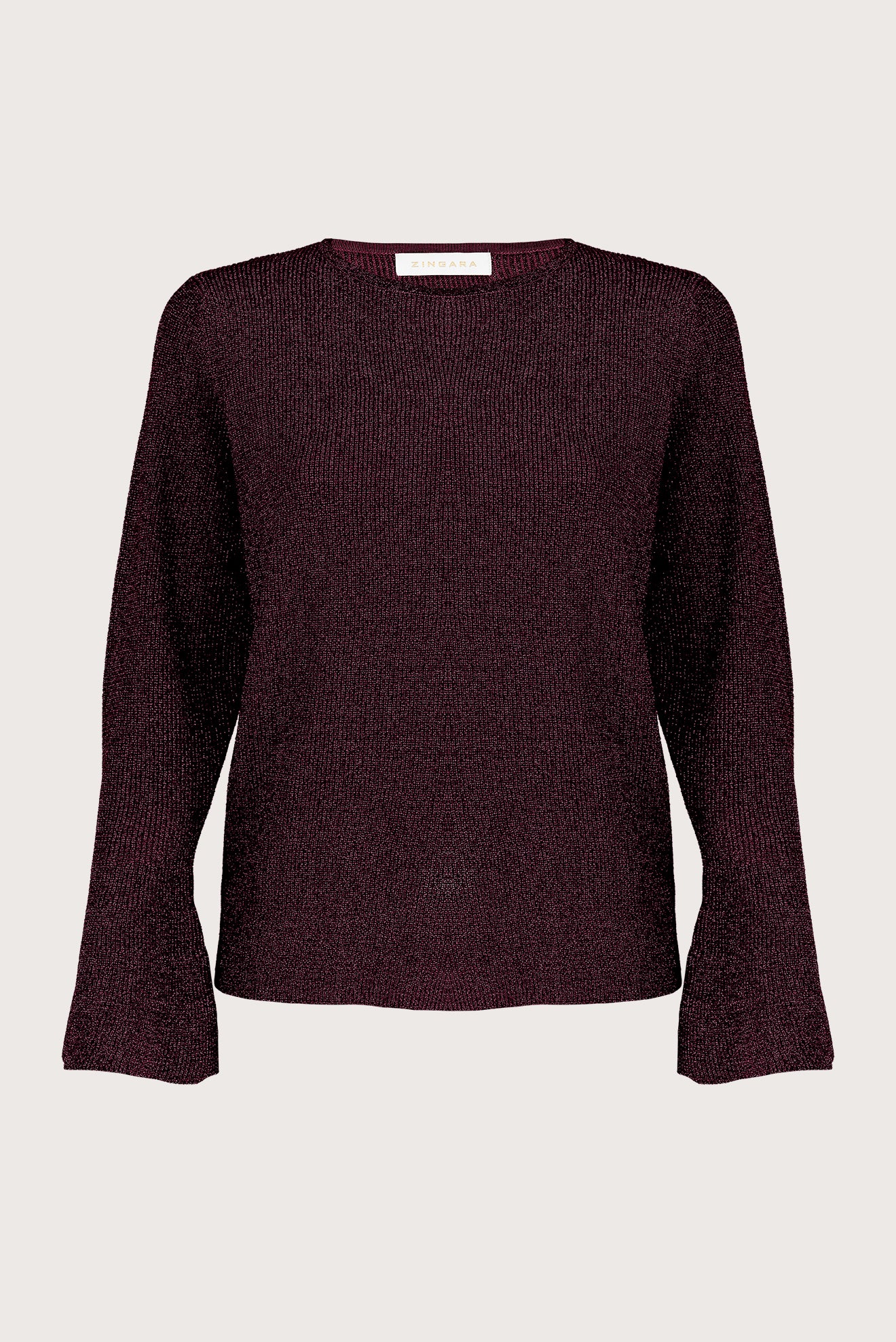 Suéter Perla Perkins Púrpura