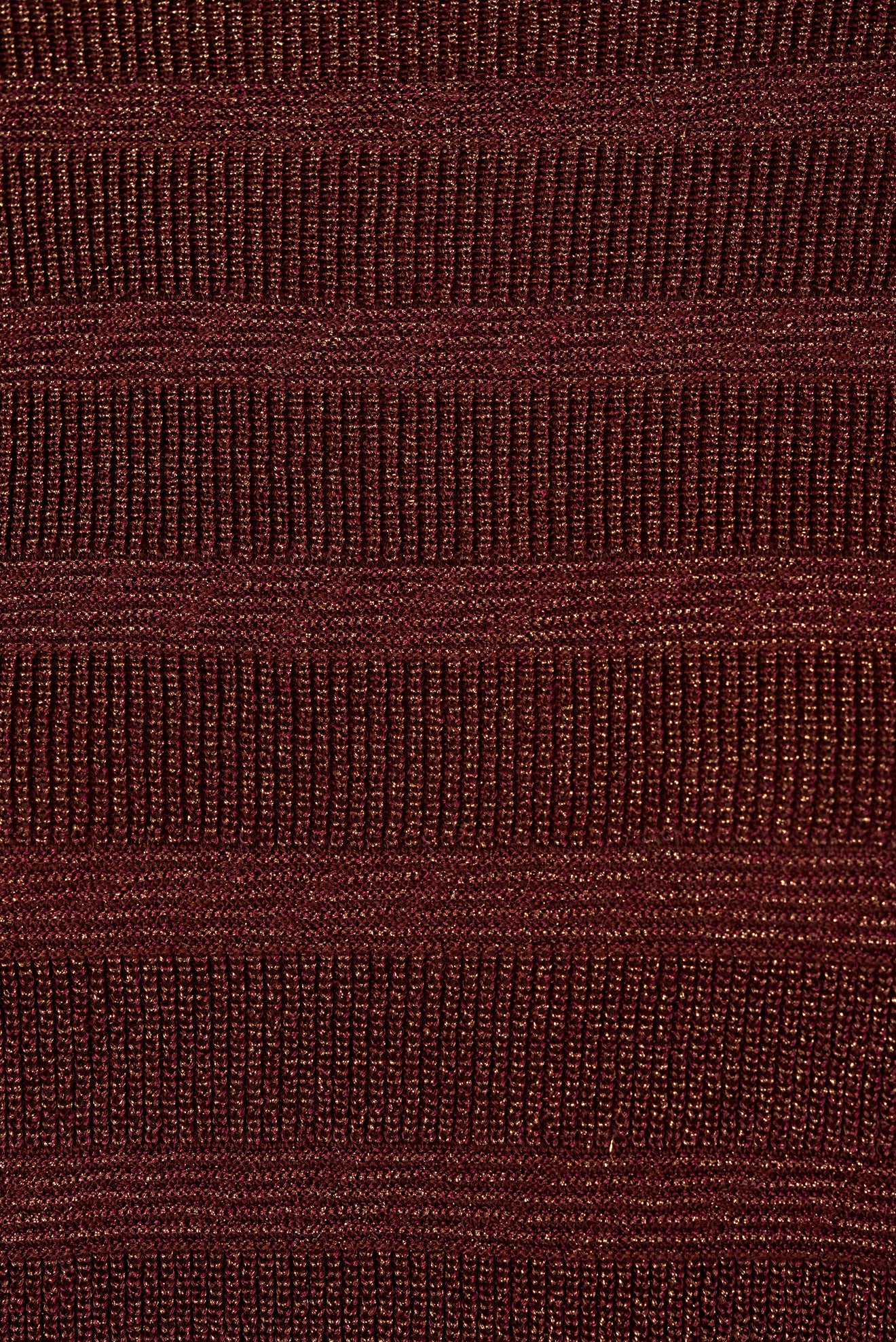 Suéter Perla Lurex Stripe Café