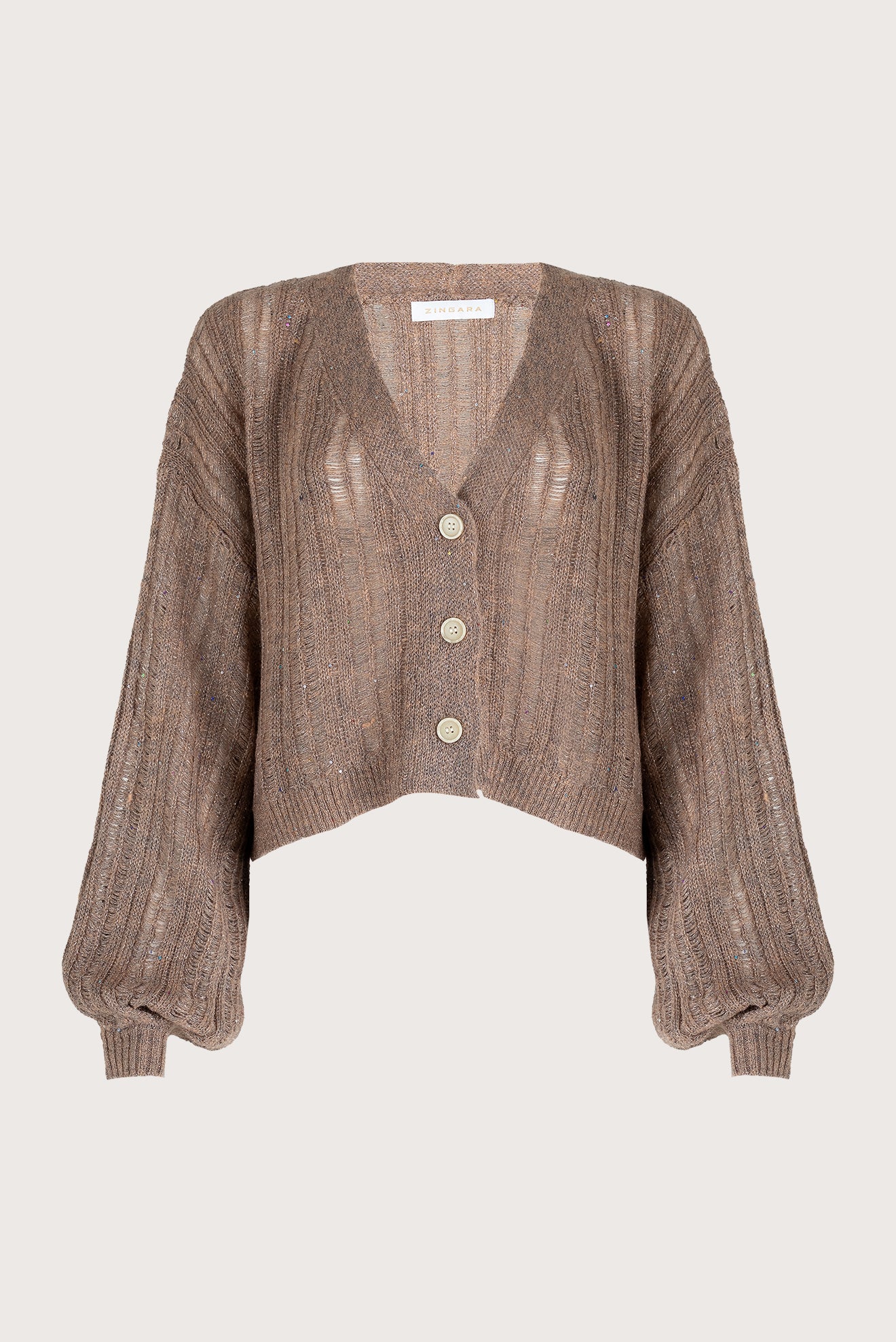 Cardigan Perla Mauve