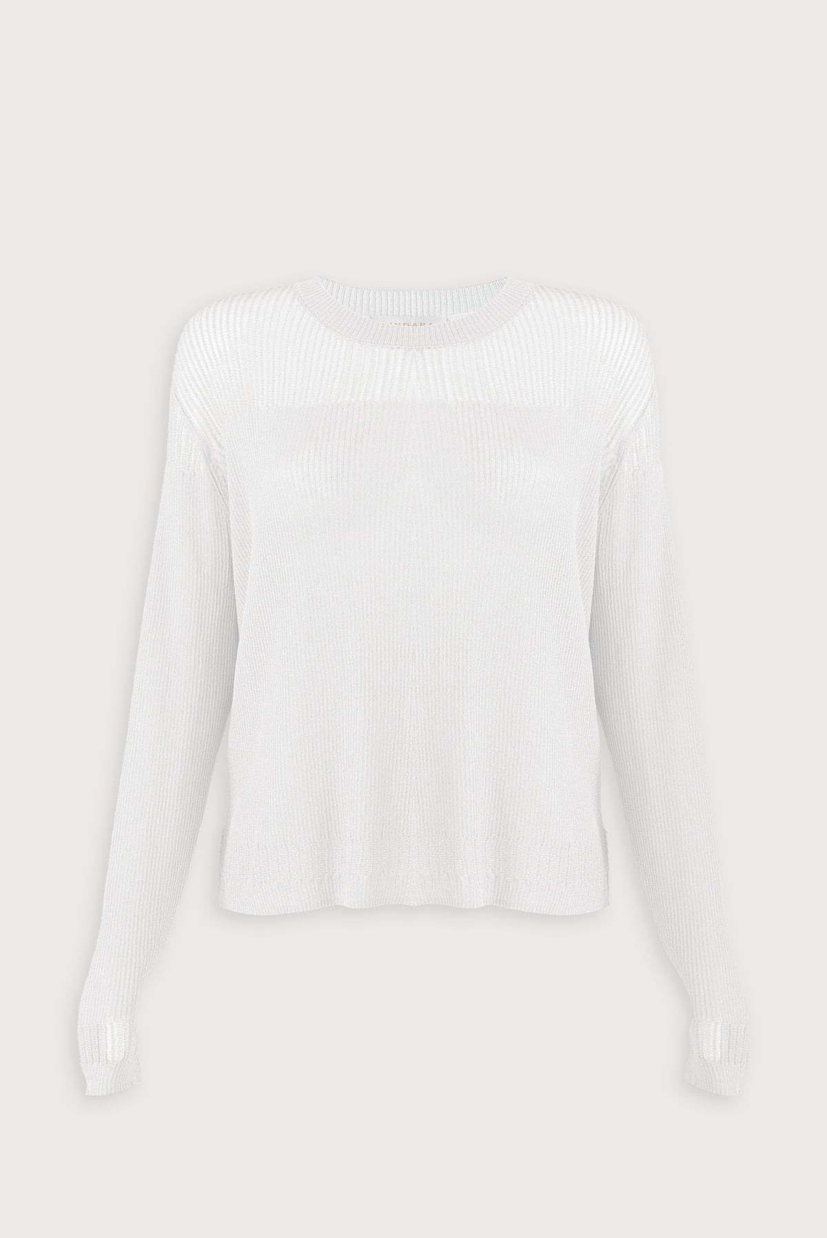 Blusa Lorena Mangas Detalle Blanco