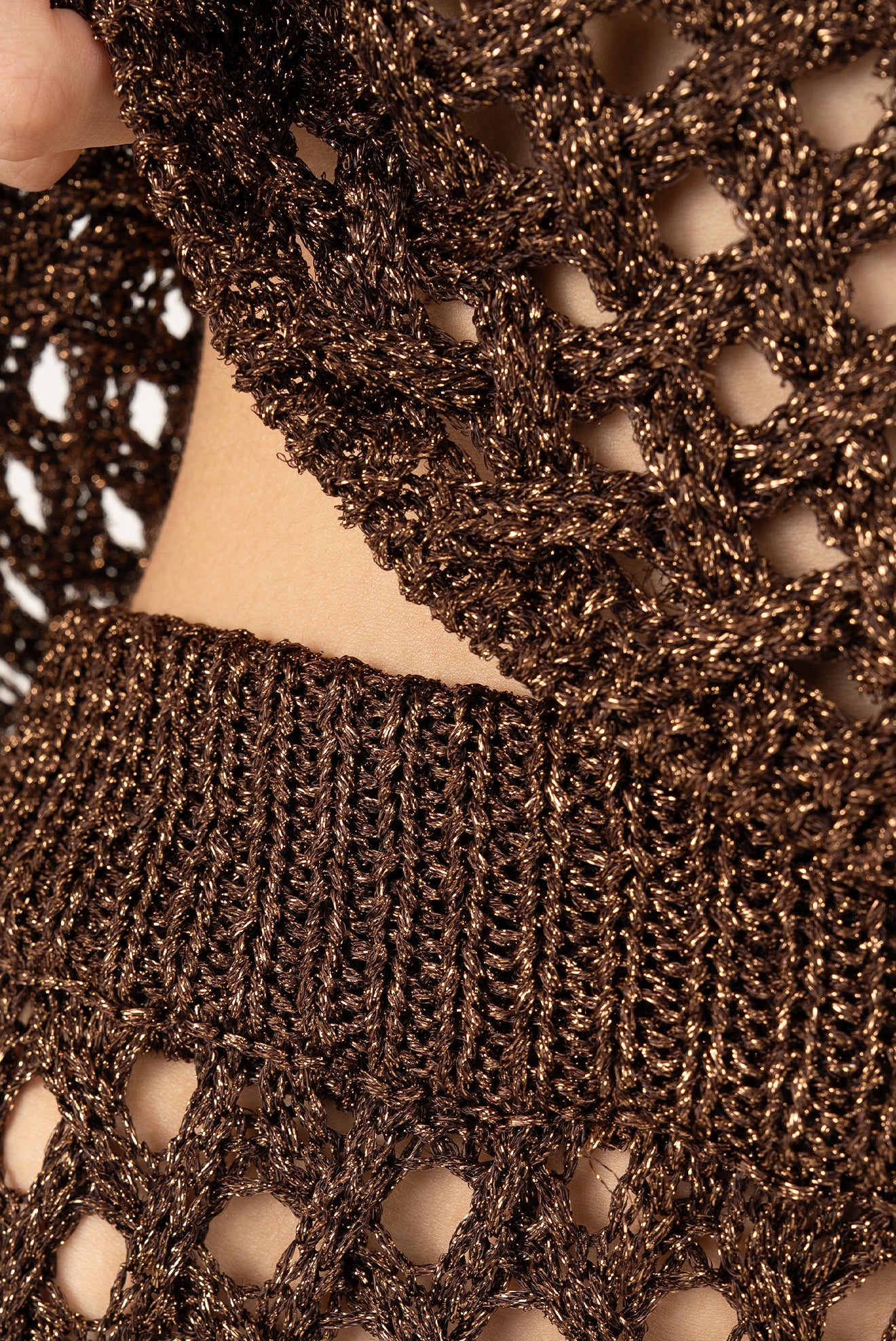 Brown Do Reis Openwork Pants