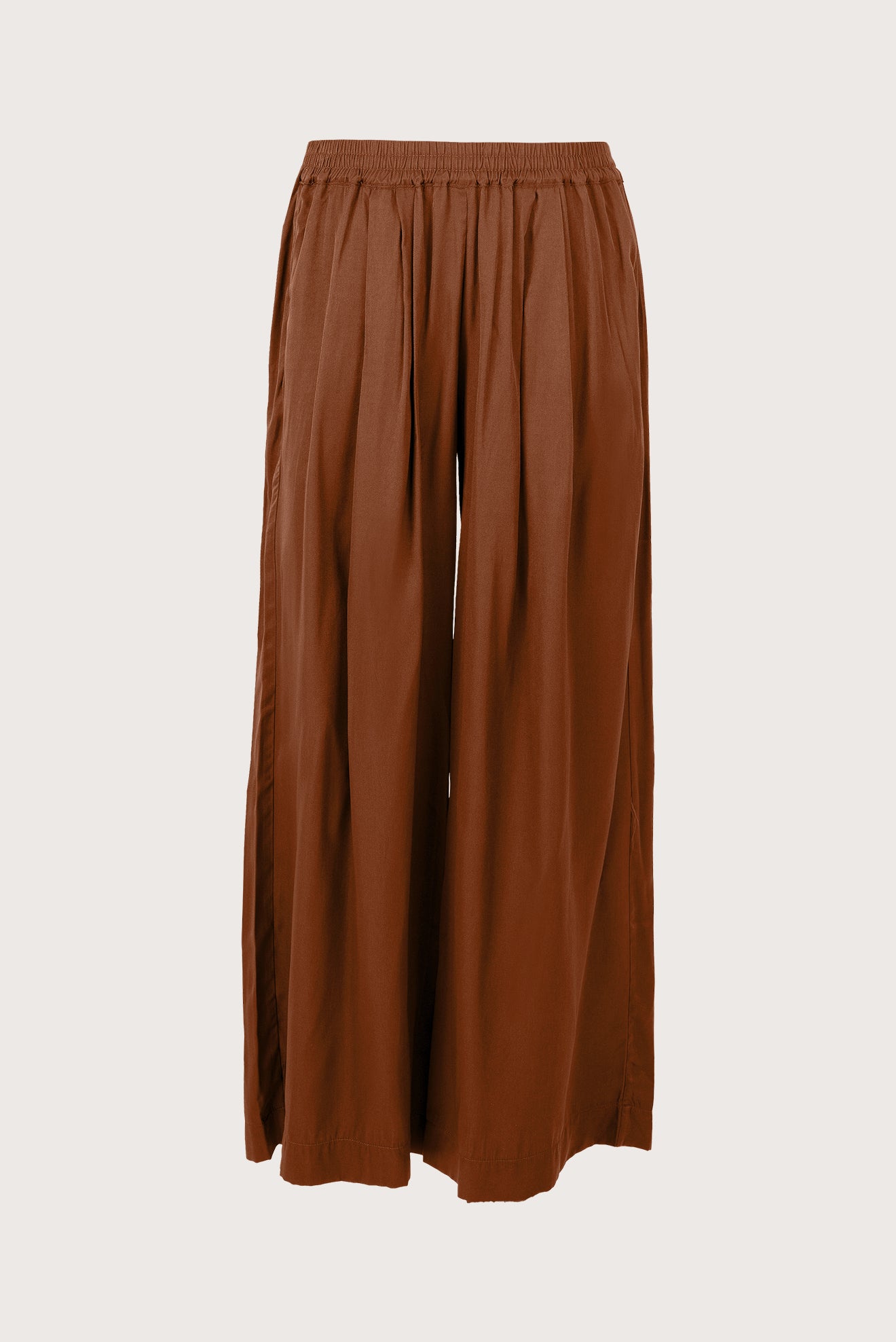Pantalón Satín Café