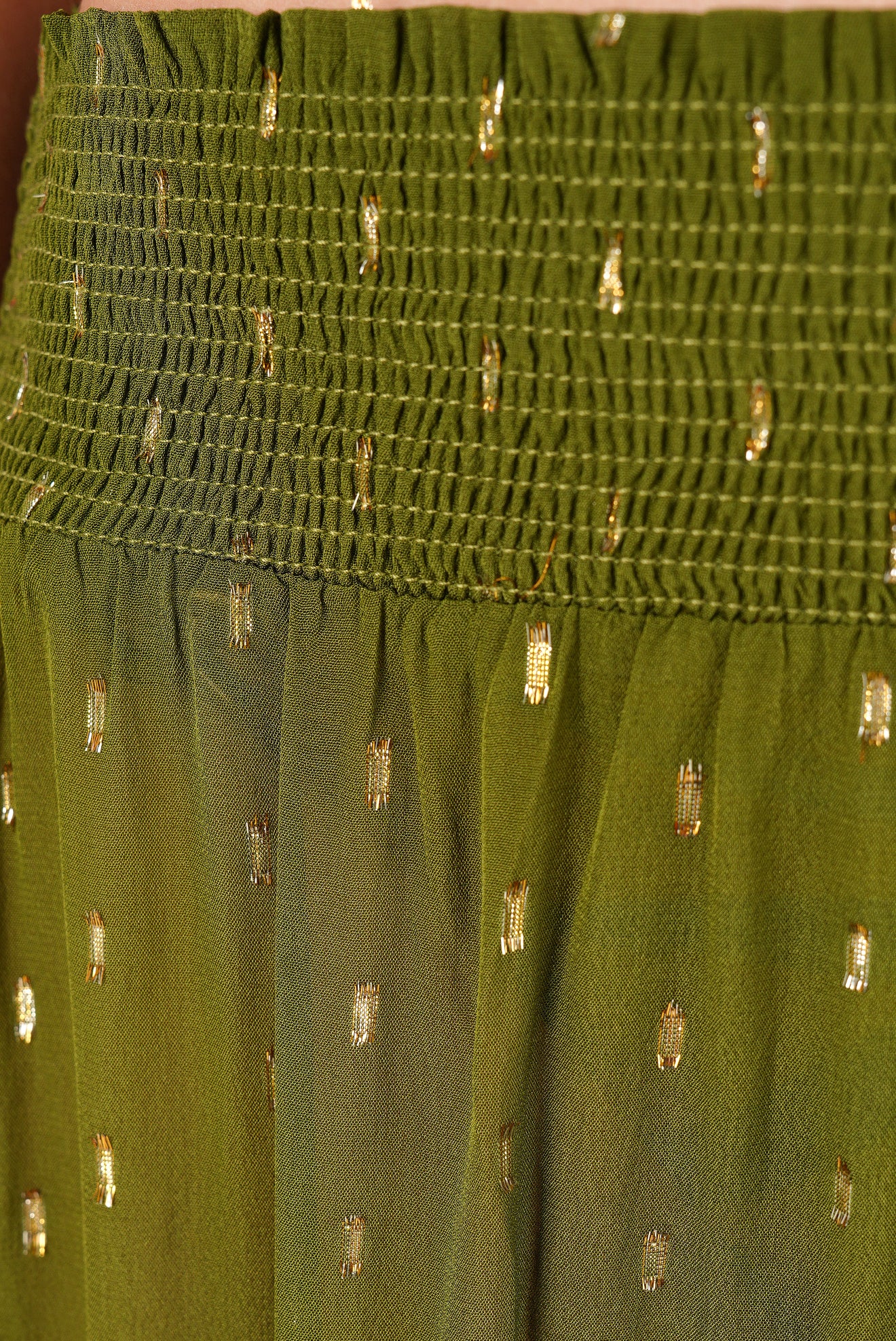 Pantalón liso Sabia Verde